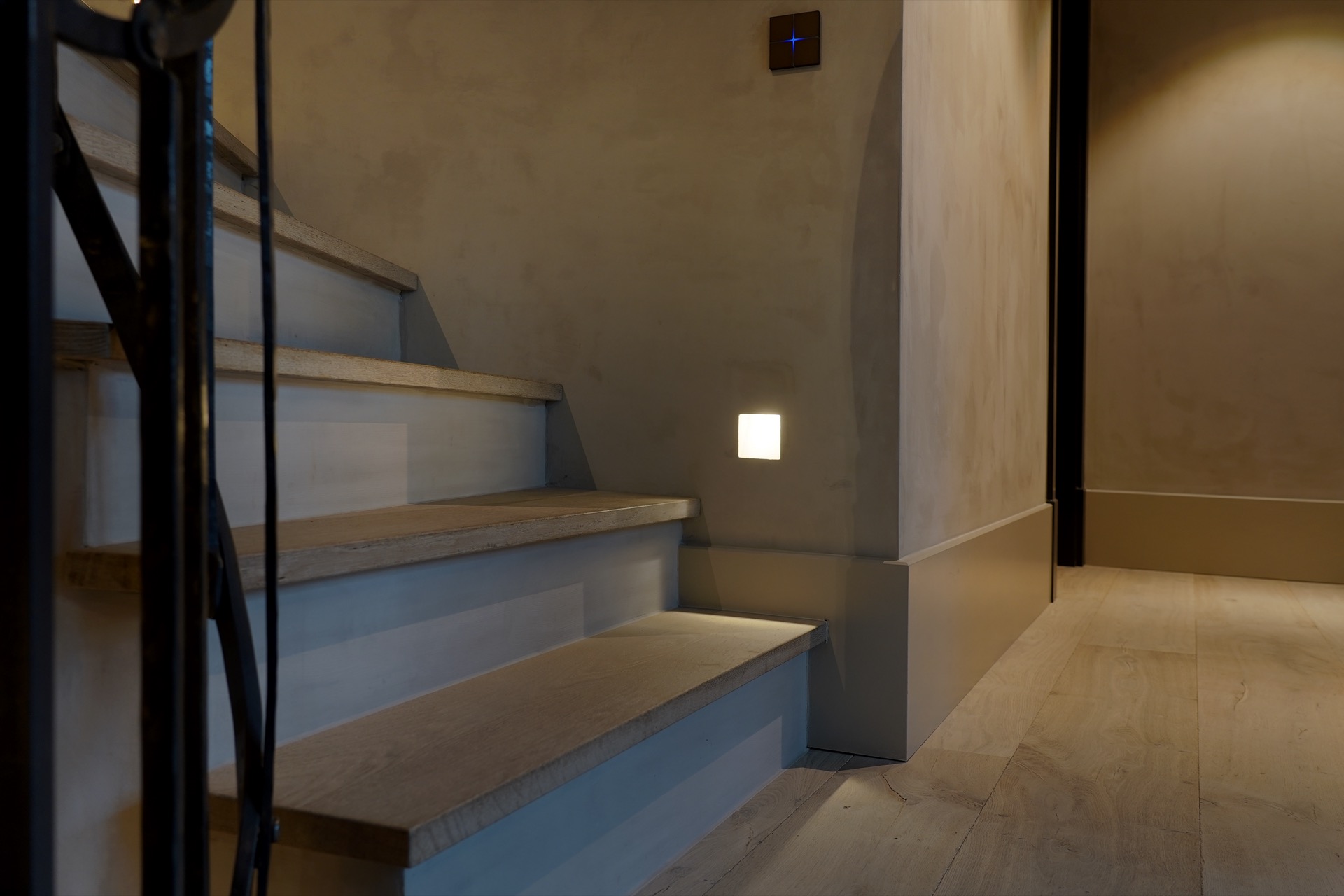 luxe verlichting bij trap