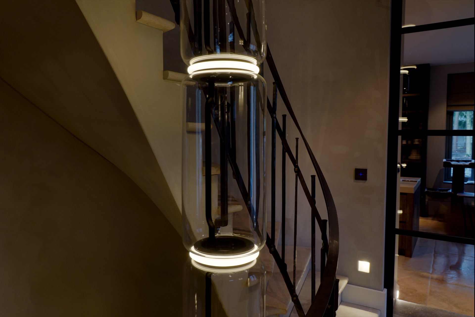 luxe verlichting bij trap
