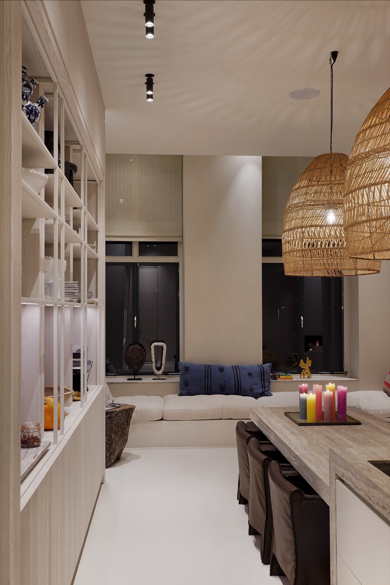 keuken met luxe lichtplan