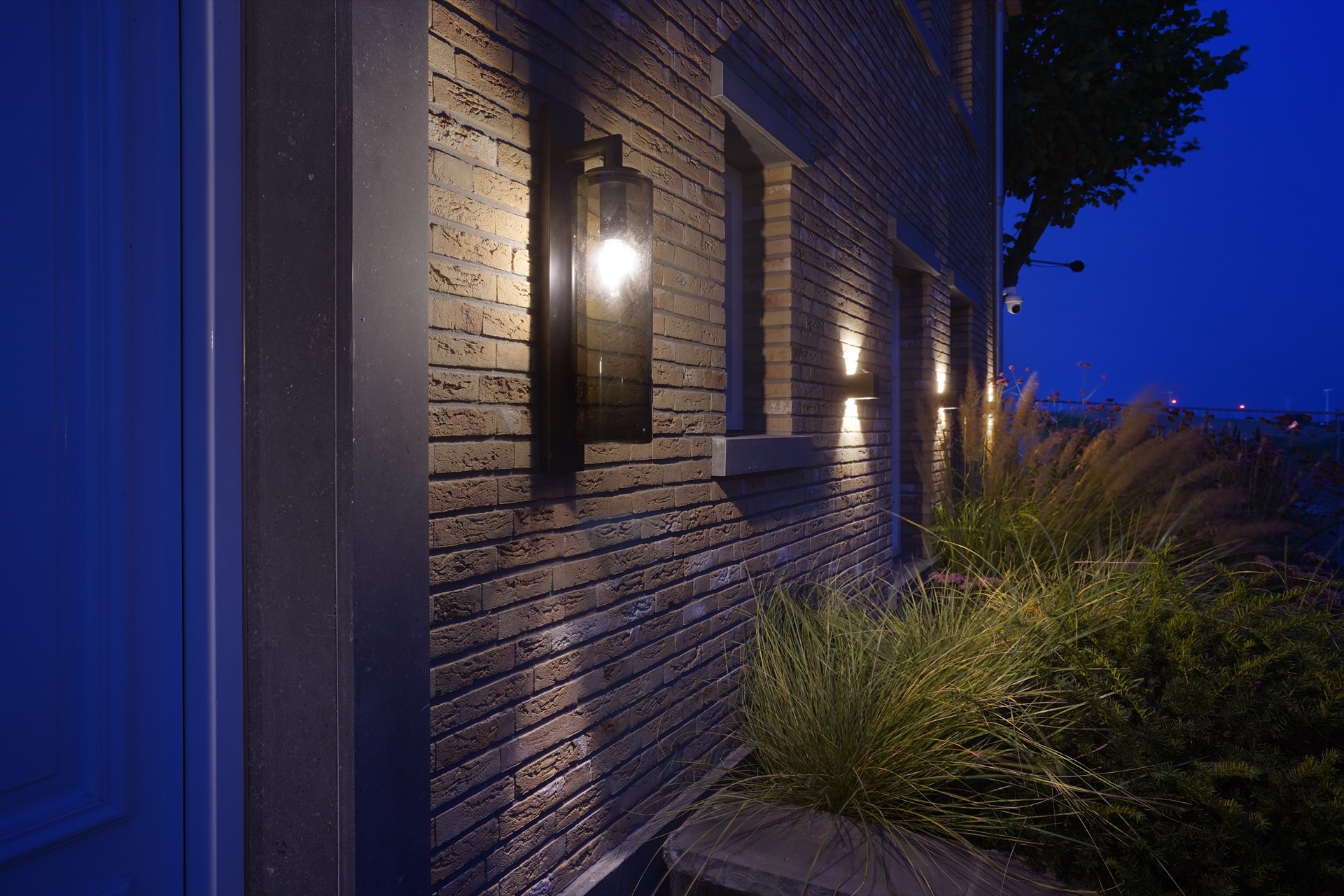 luxe verlichting bij voordeur