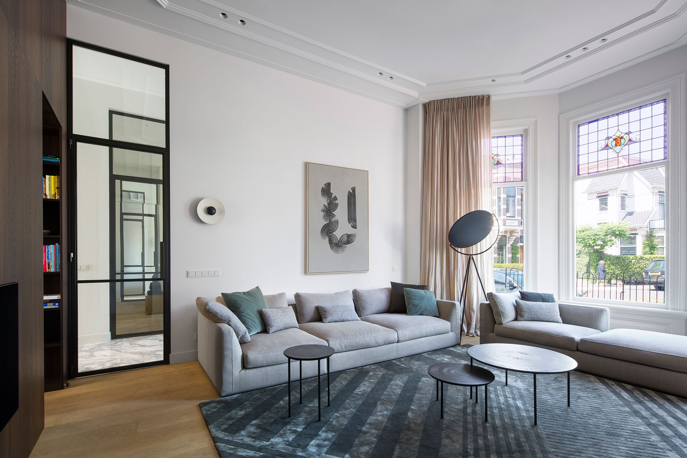 luxe woonkamer met bank