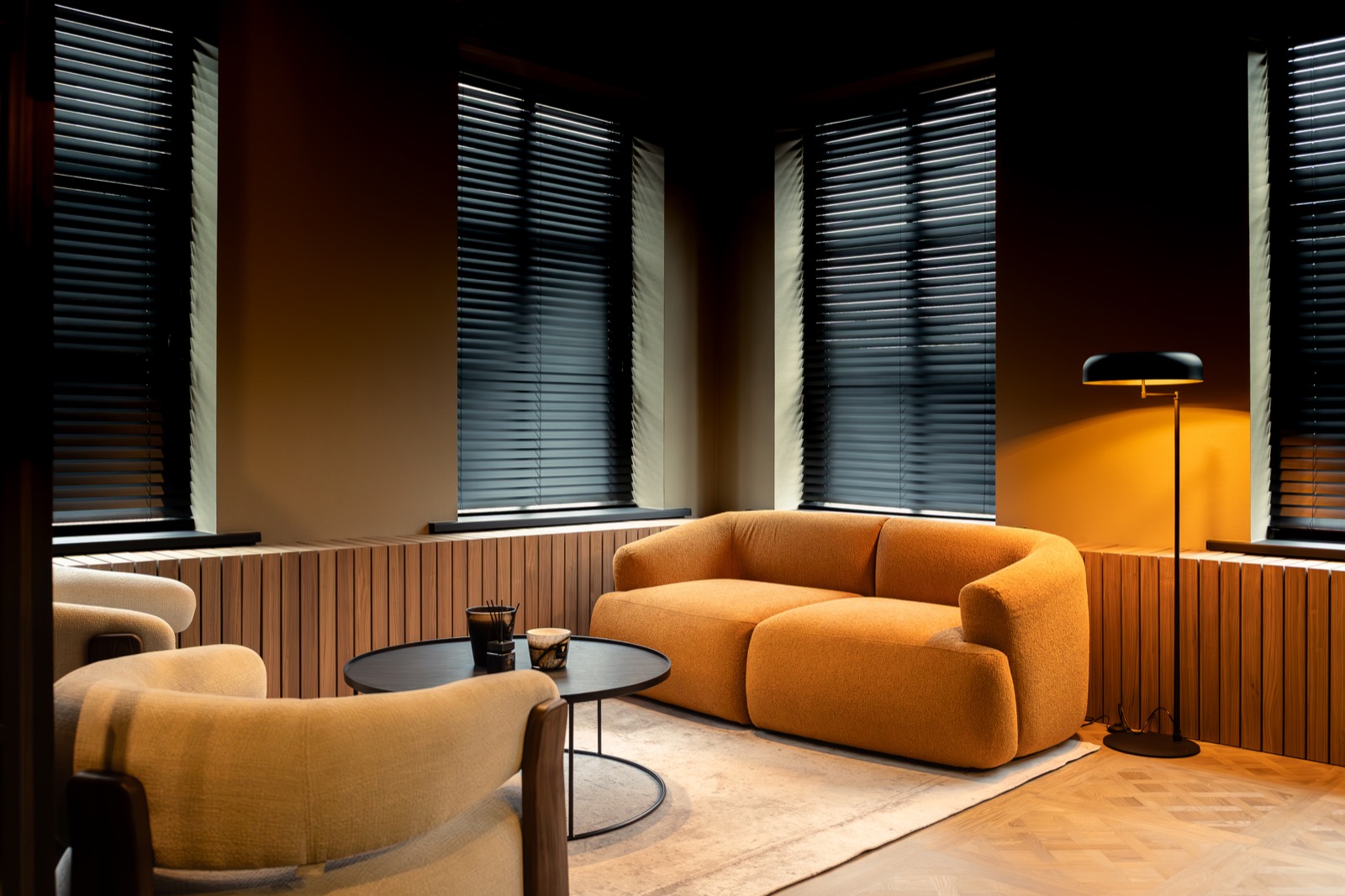 bedrijf met luxe interieur