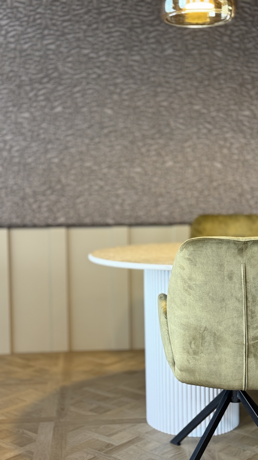 luxe werktafel met stoel