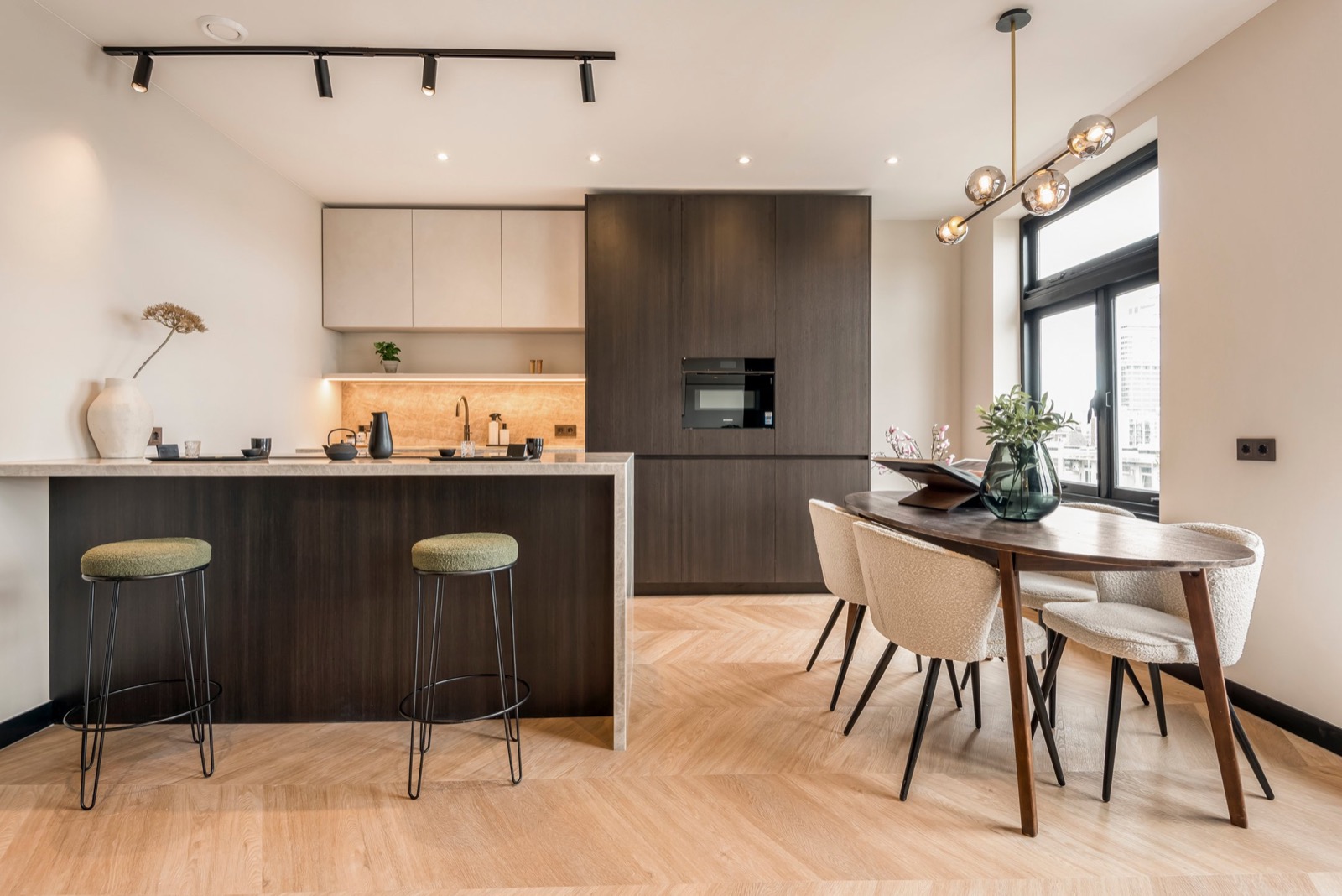 design keuken met eettafel