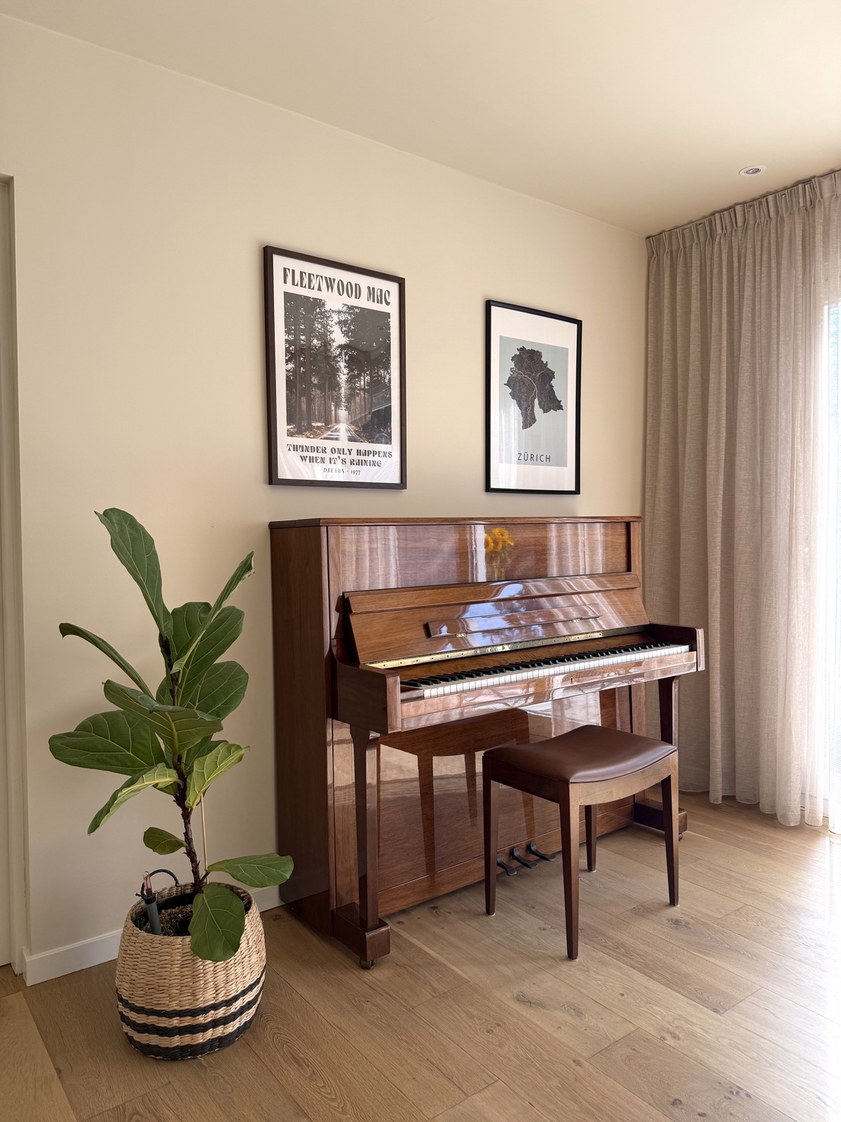 piano in luxe interieur