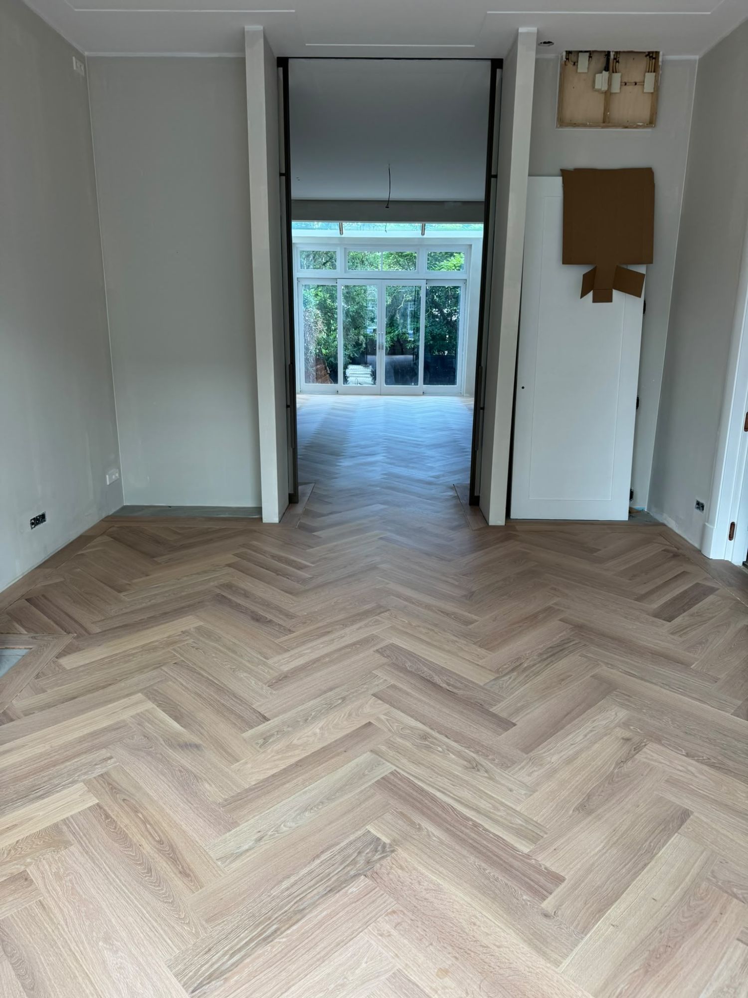 eiken houten vloer