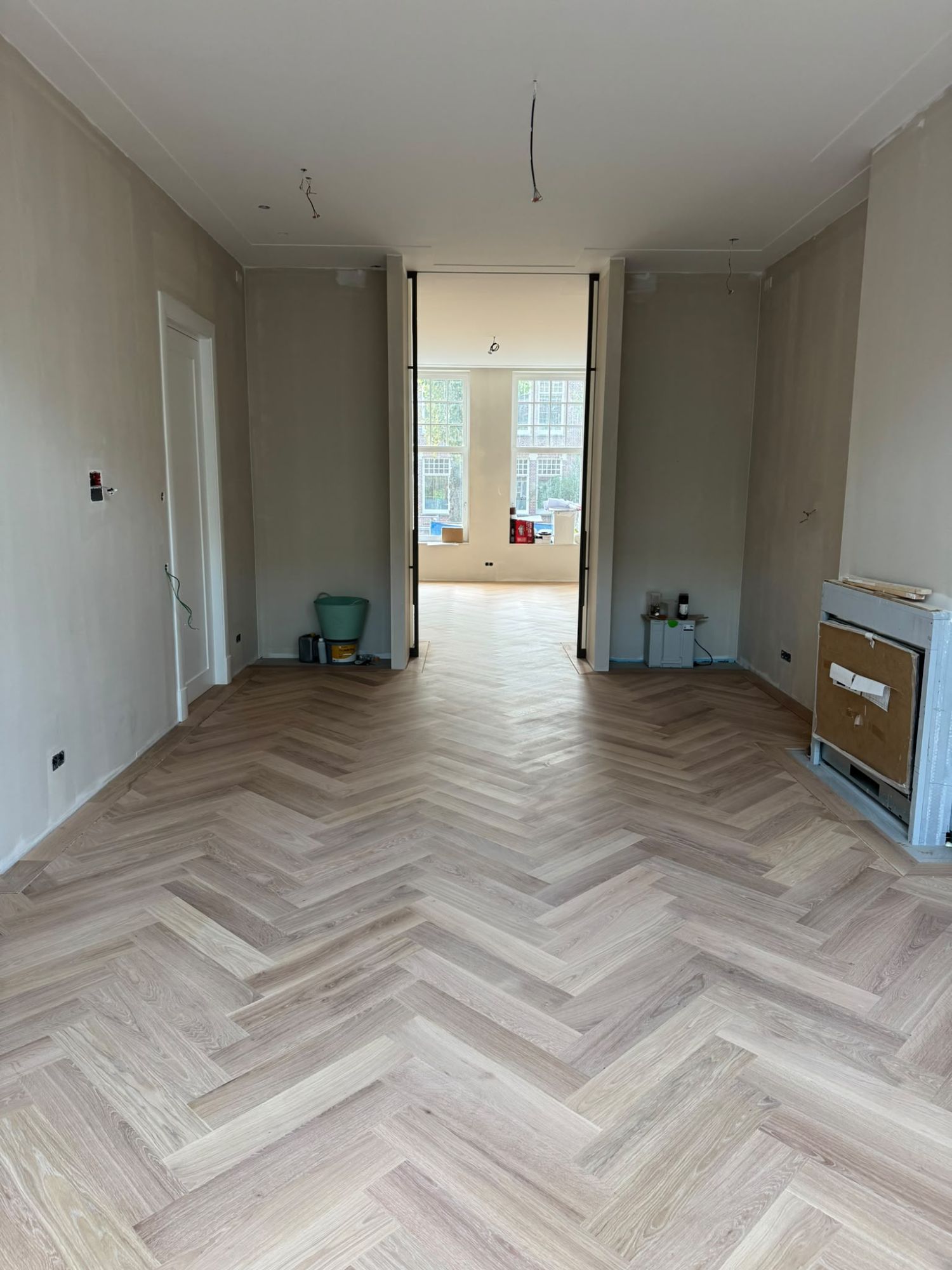 houten visgraat