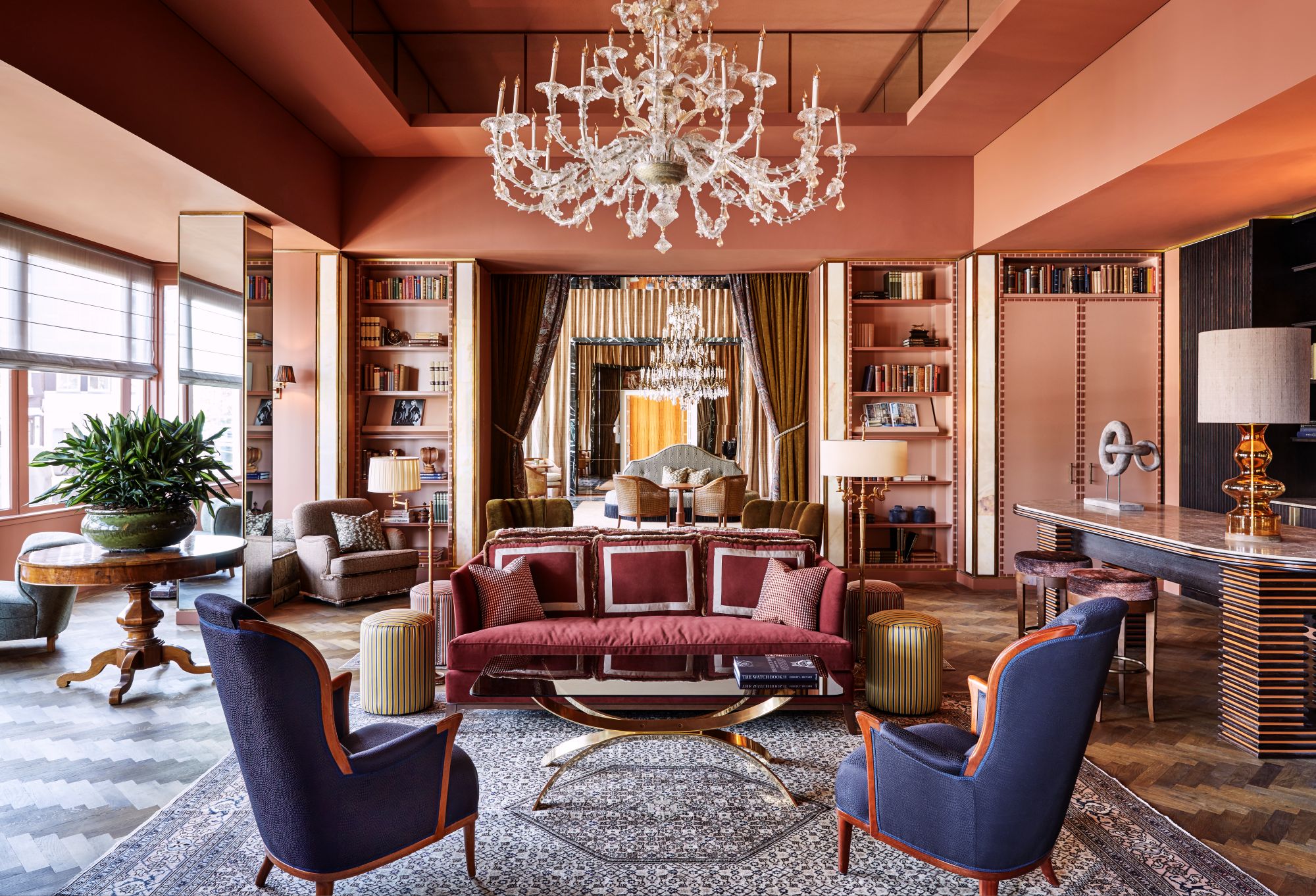 hotel lobby