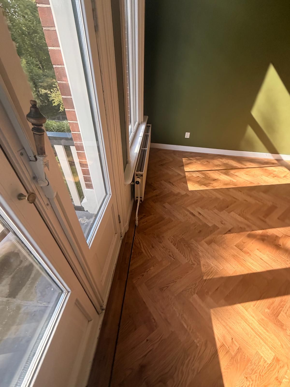 detail houten vloer