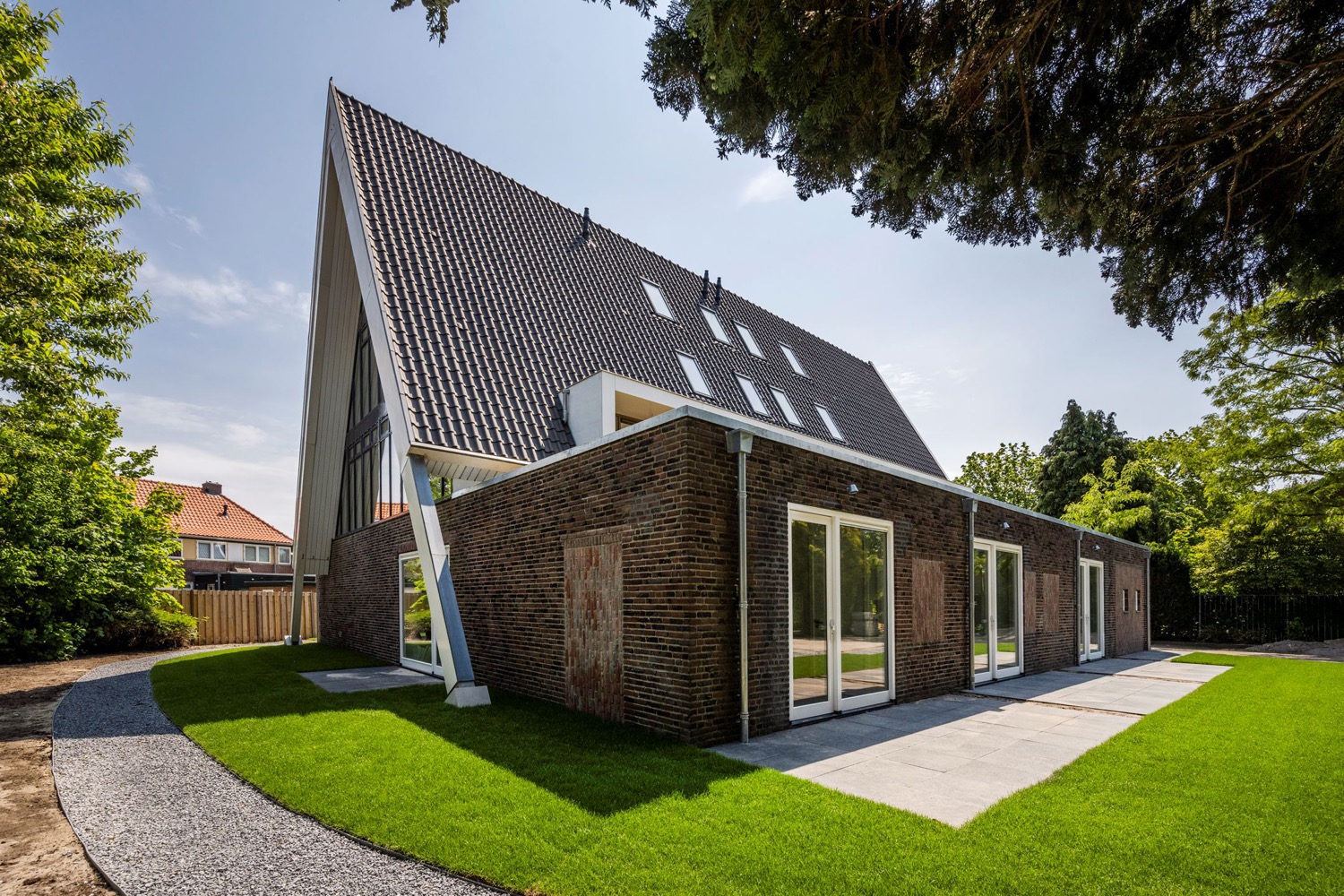 achterzijde woning