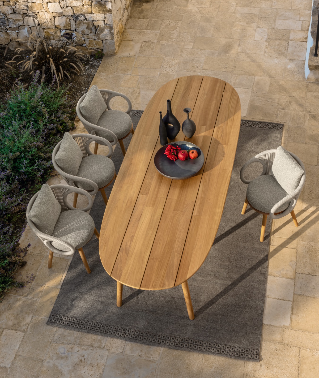 luxe tuintafel met stoelen