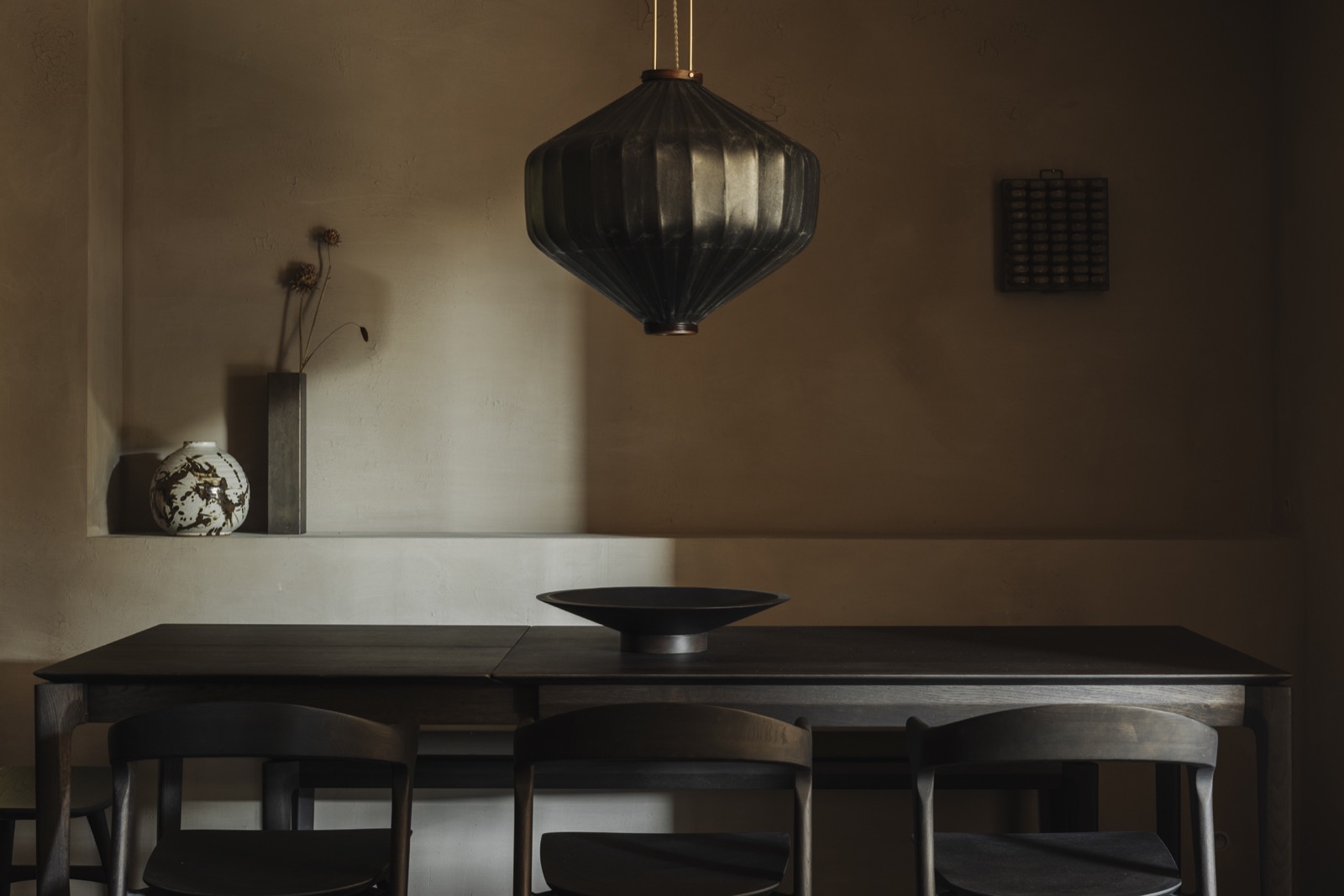 eetkamer met luxe schildertechnieken