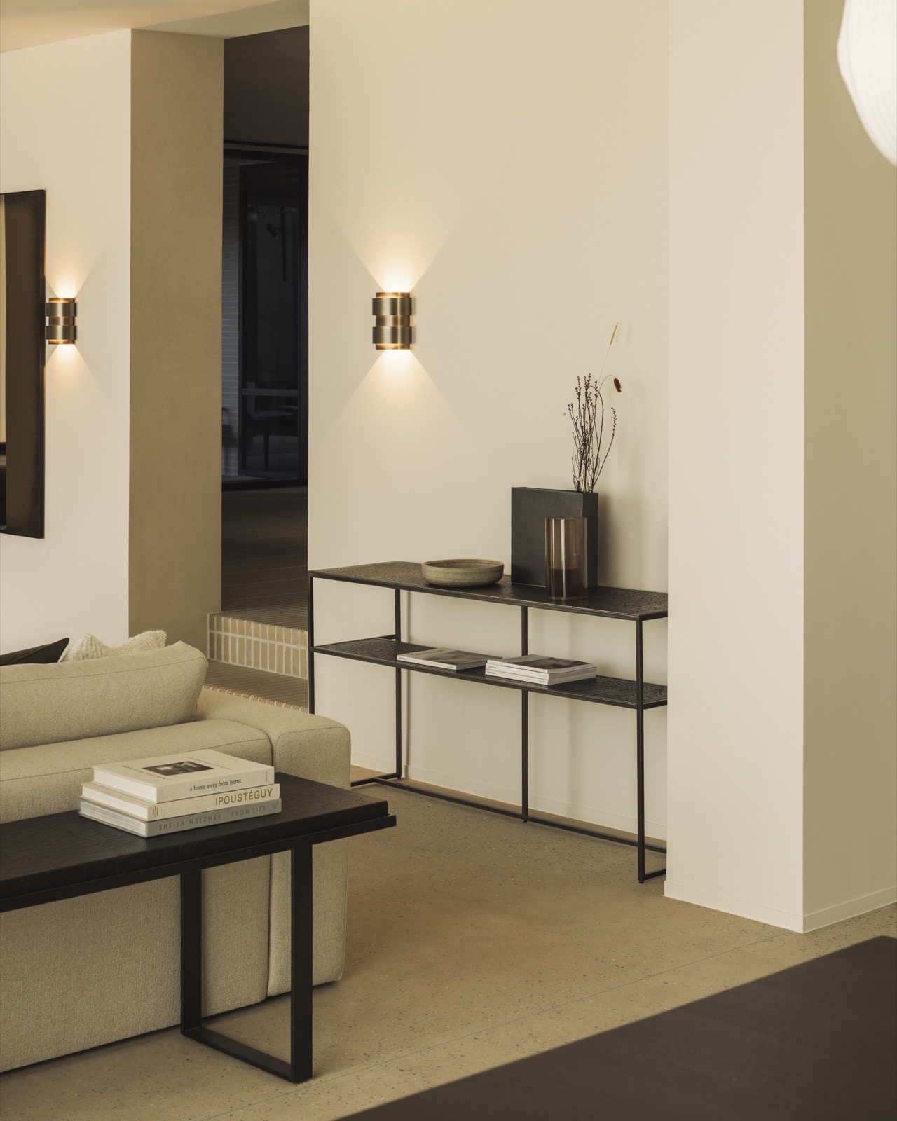 interieur met luxe wanden
