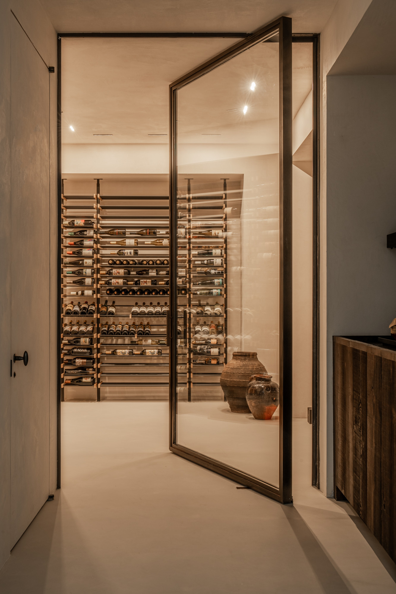 luxe wijnkast