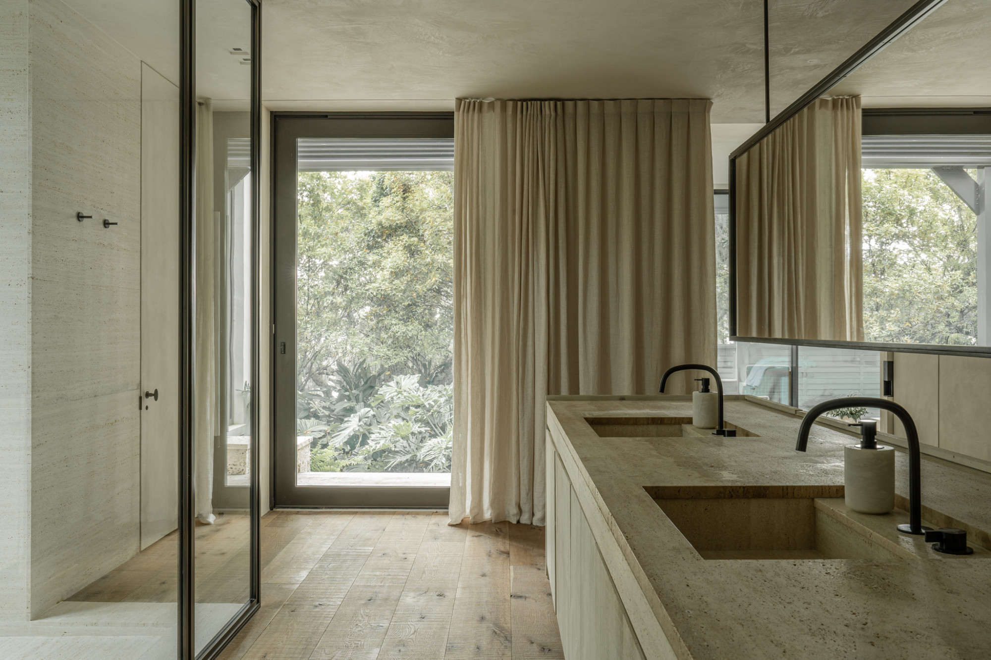 moderne badkamer