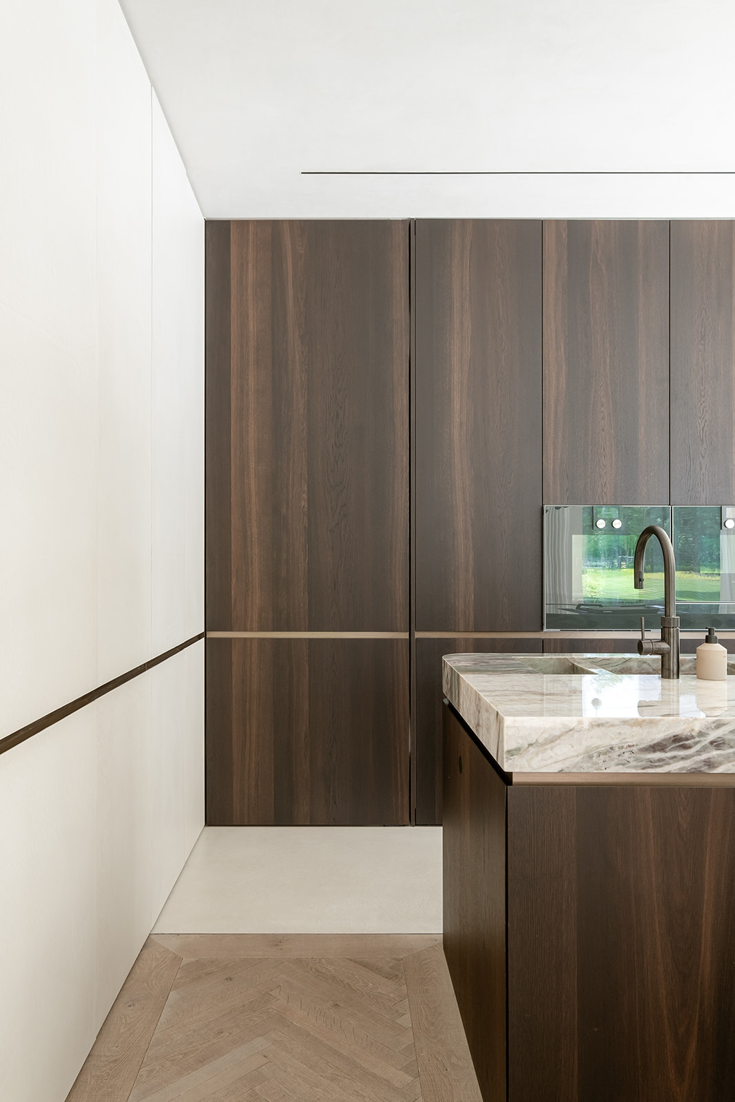 keuken met luxe schilderwerk