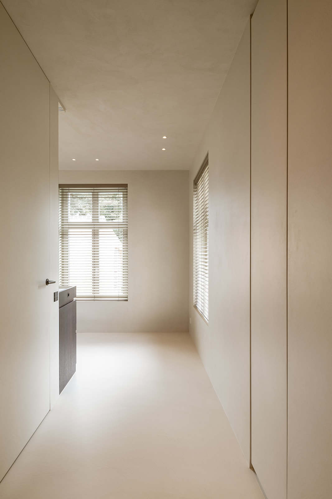 luxe wandafwerking in bijkeuken