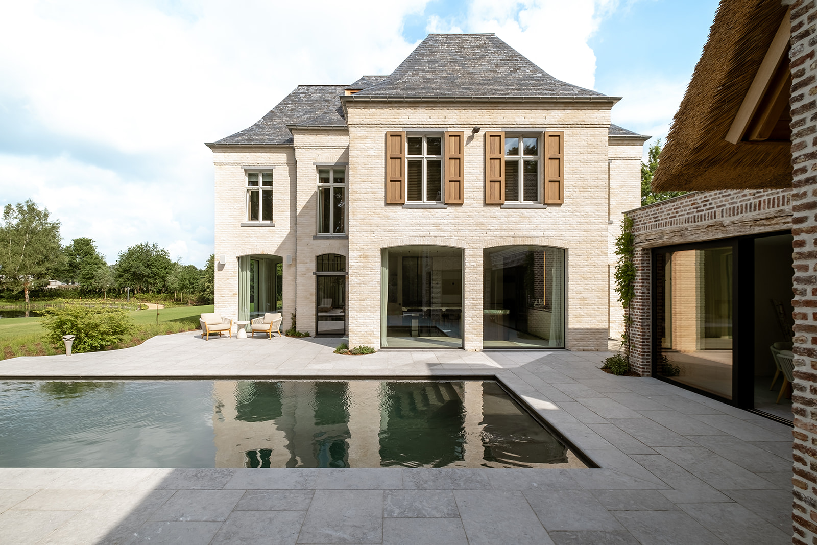 villa met microtopping