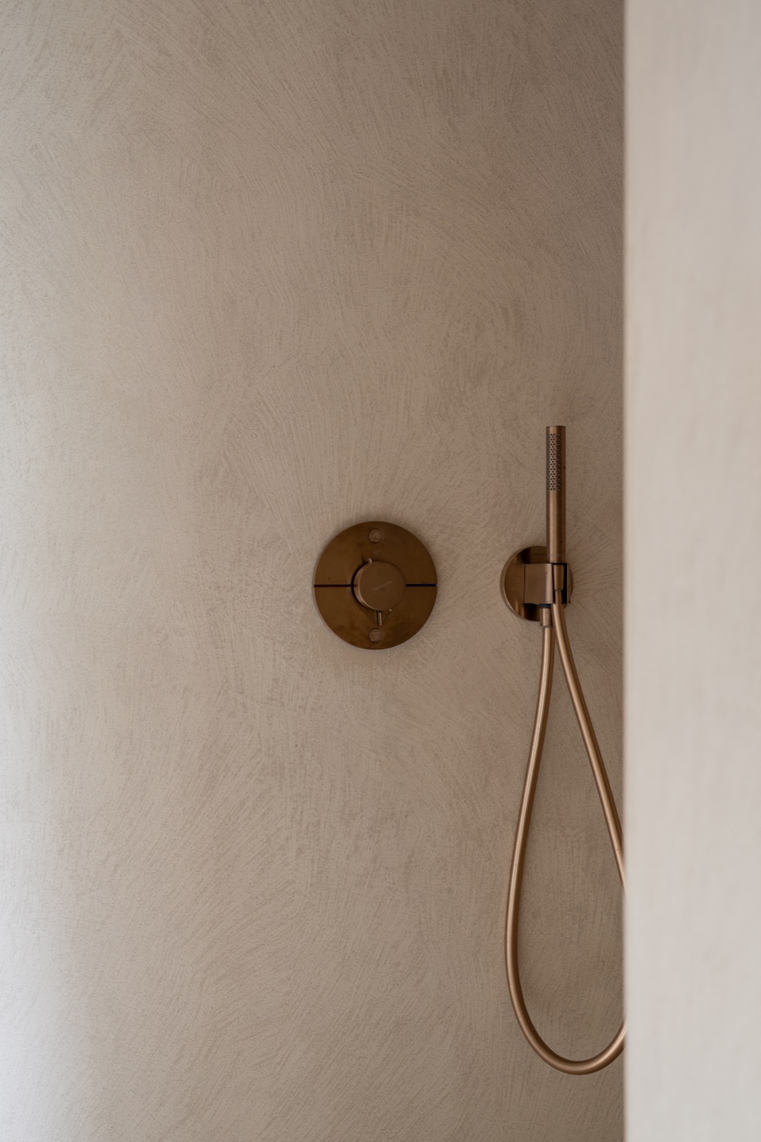 douche met luxe wandafwerking