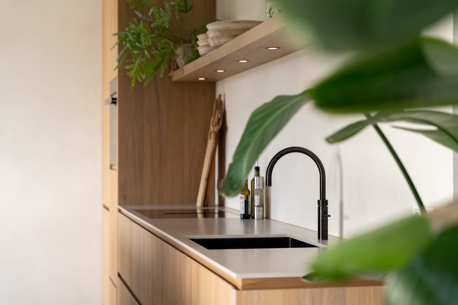 keuken met luxe kraan