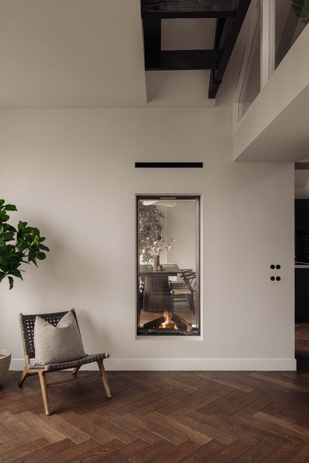 design stoel in woonkamer