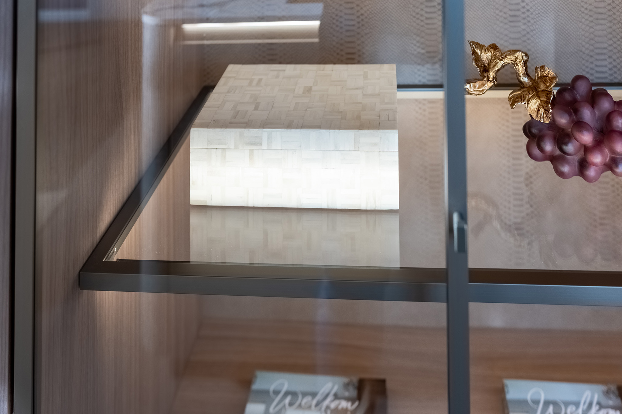 keukenkast met verlichting