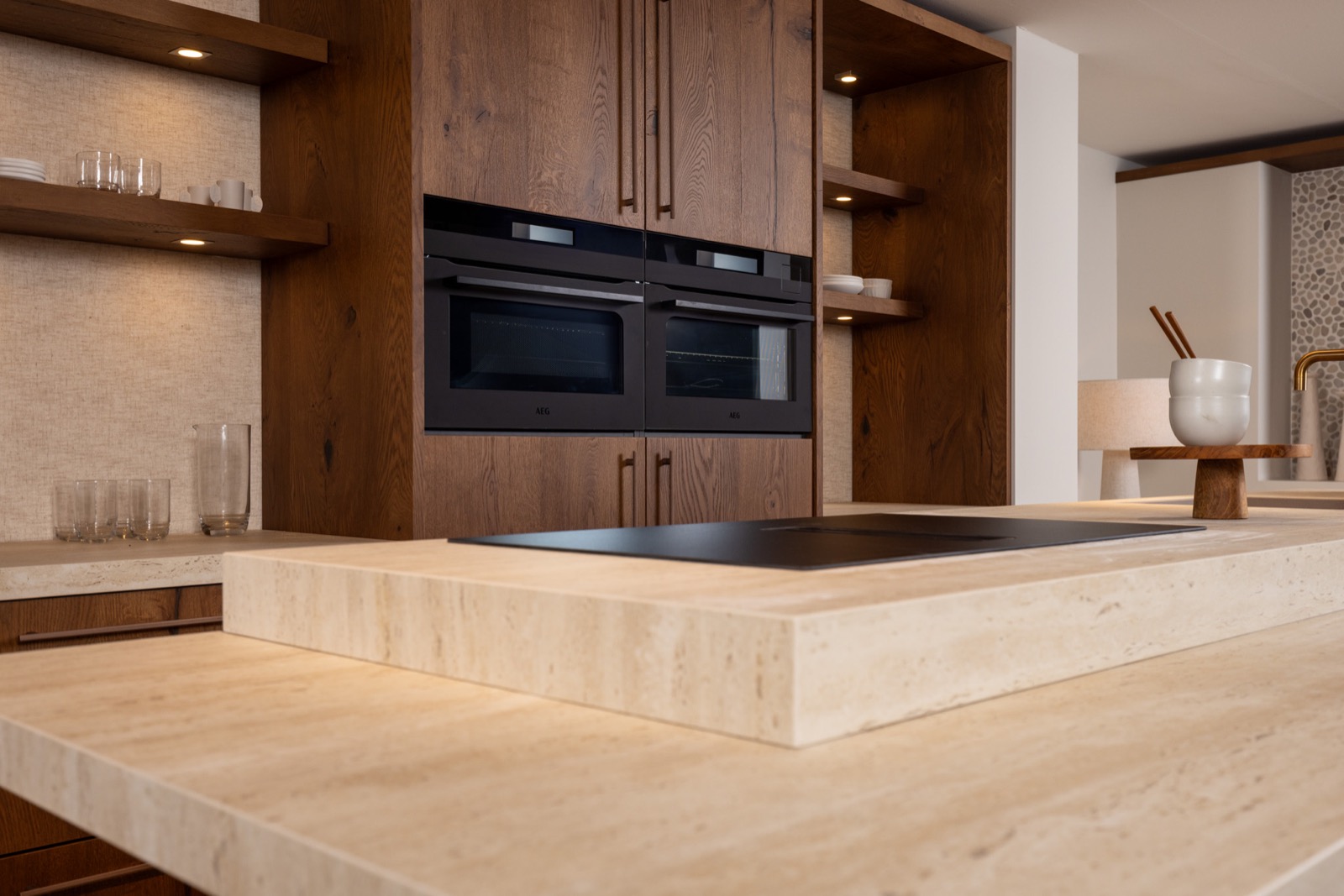 keuken met luxe werkblad