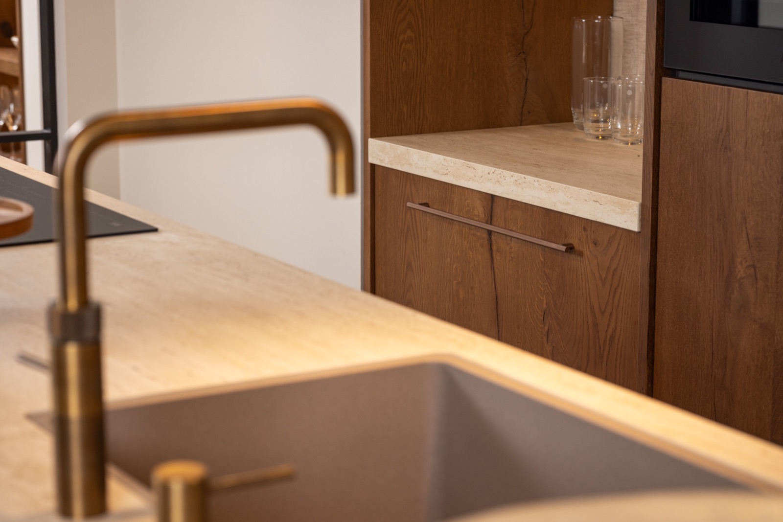 keuken met luxe kraan