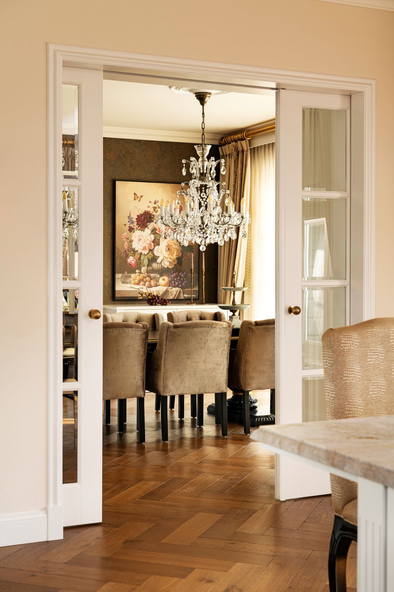 inkijk eetkamer