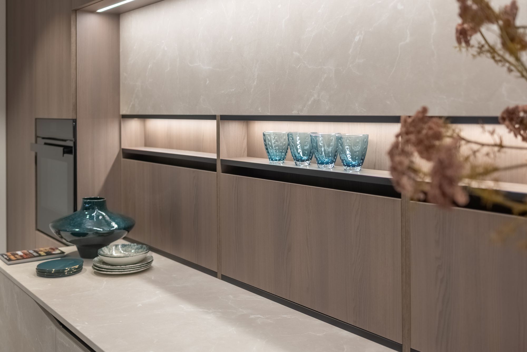 wandkast in keuken