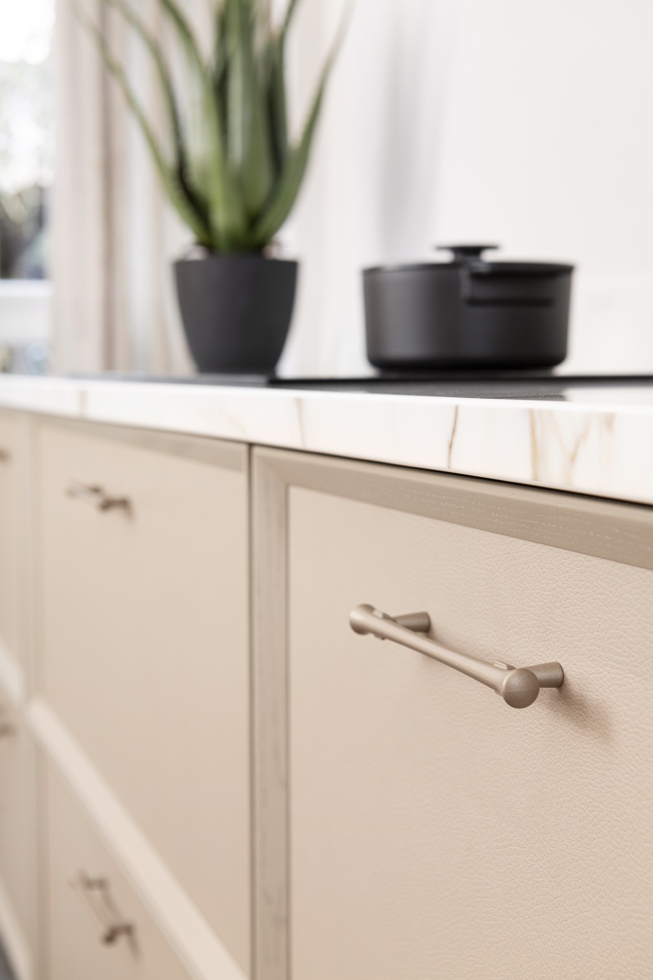 design keuken met luxe grepen
