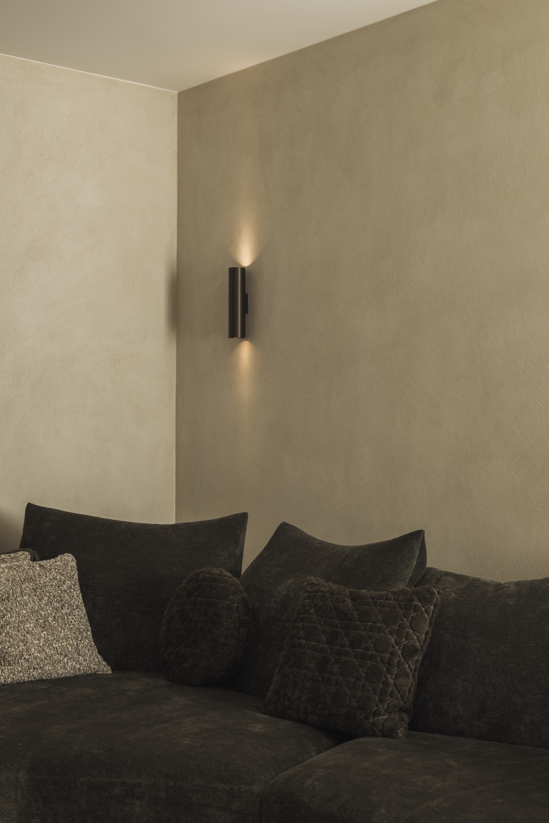bank met design wand
