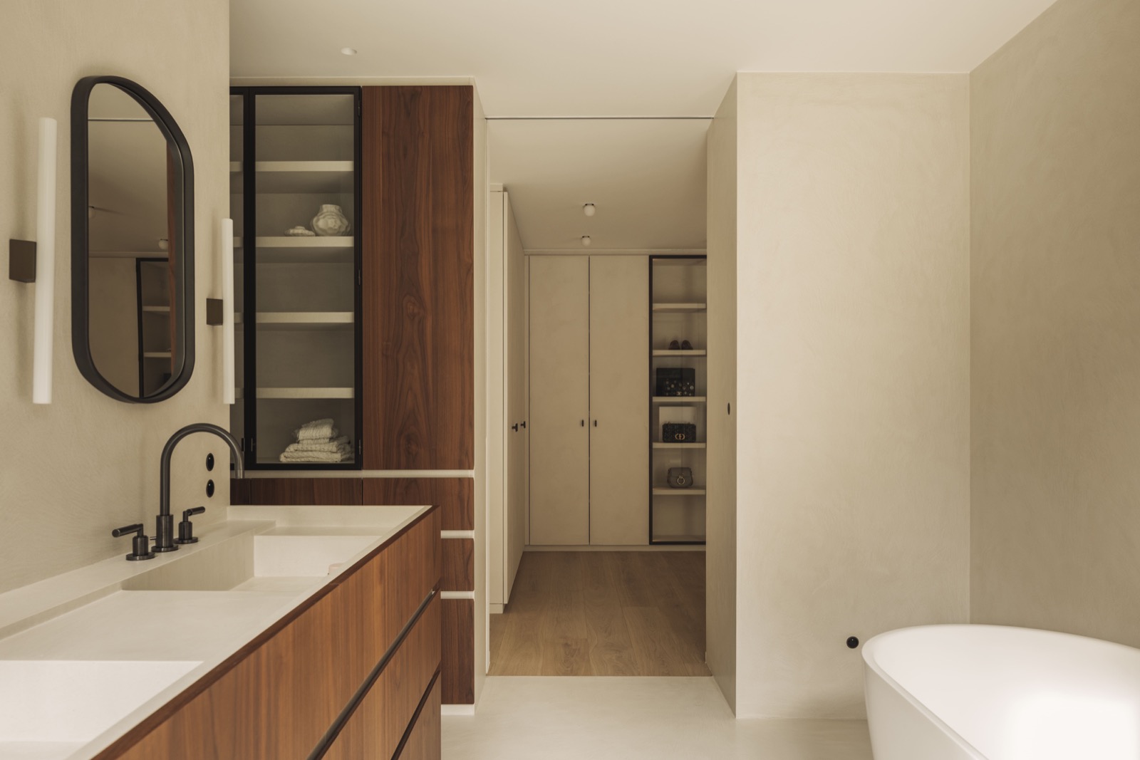 badkamer met design wanden