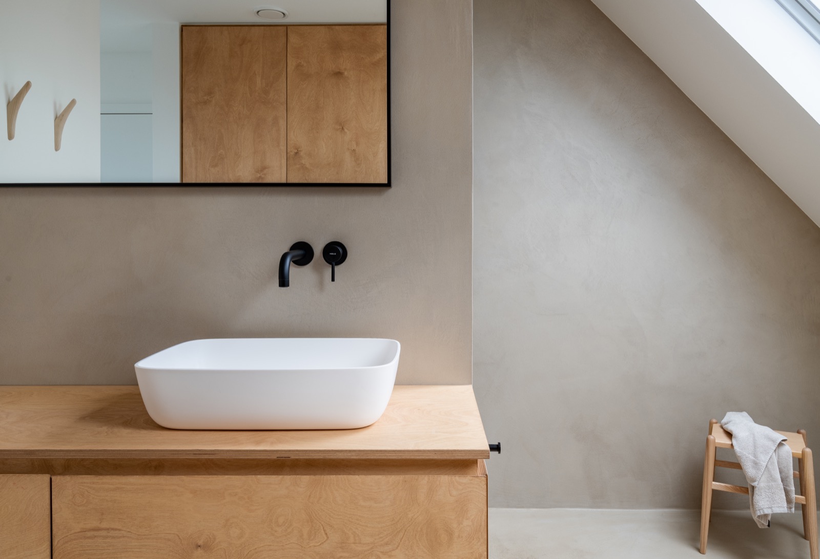 luxe wanden in badkamer