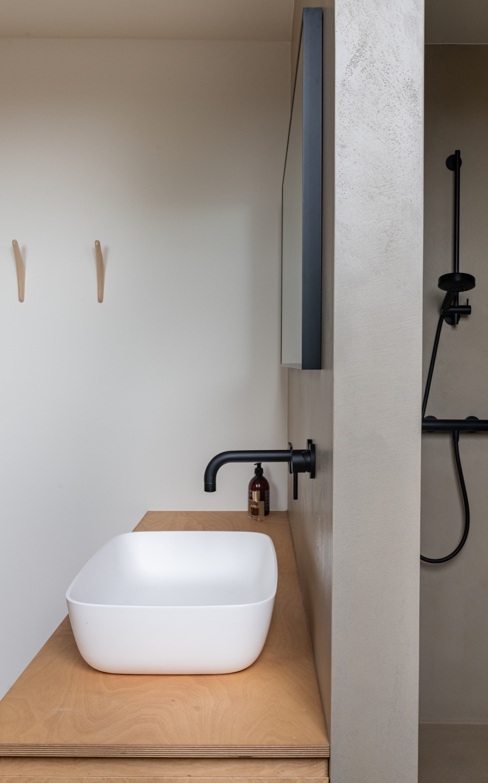 wanden met microtopping