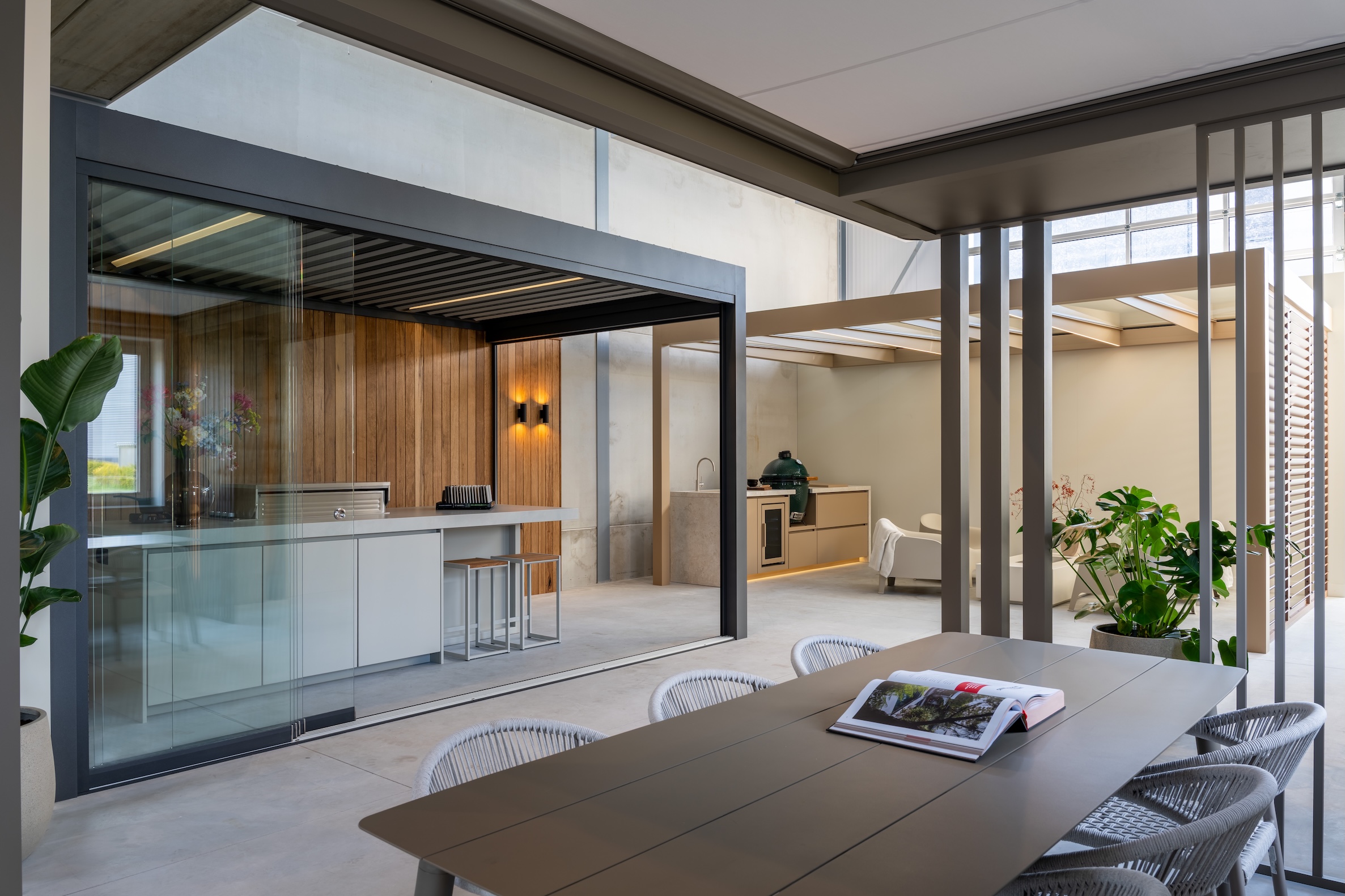 Exclusieve design buitenkeuken