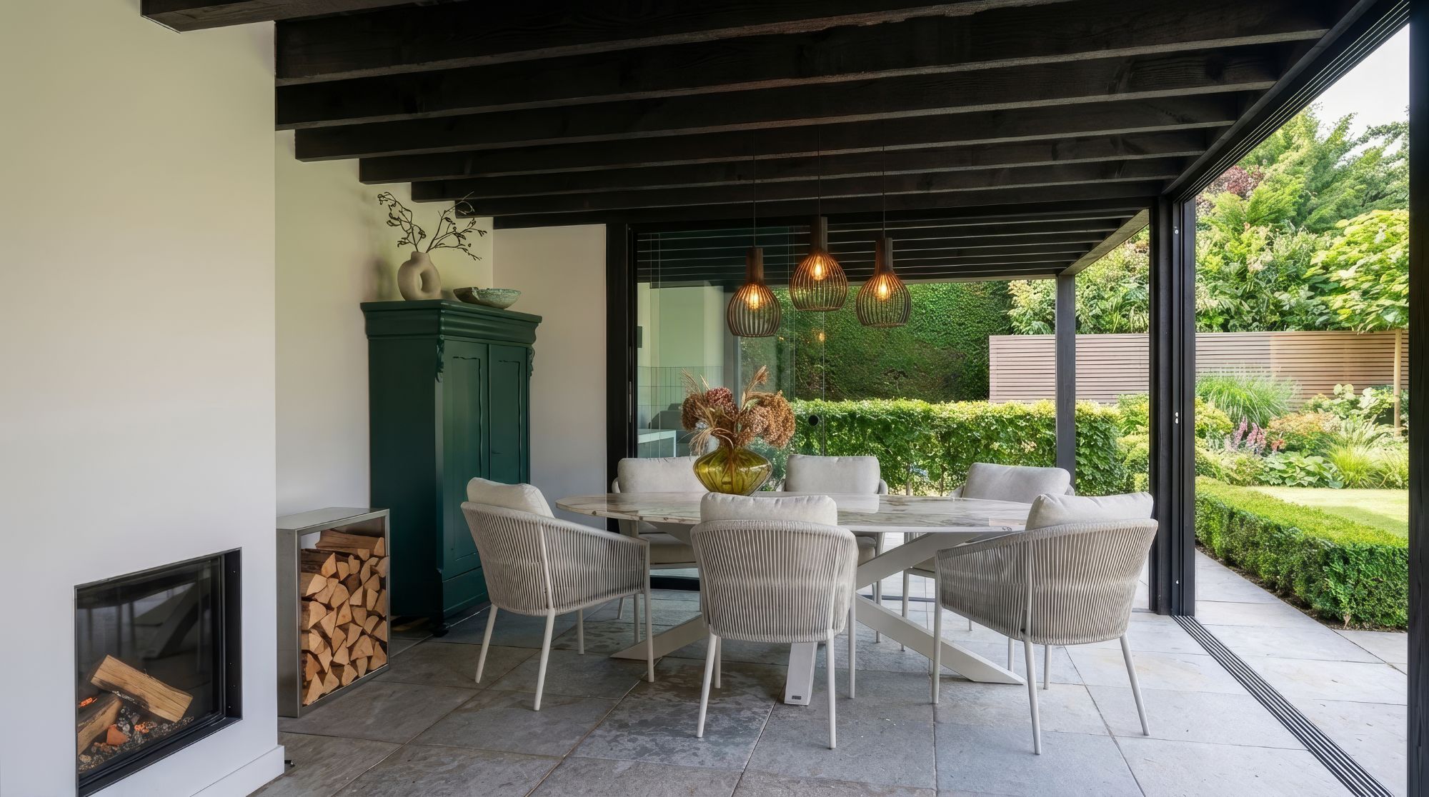 luxe tuinkamer