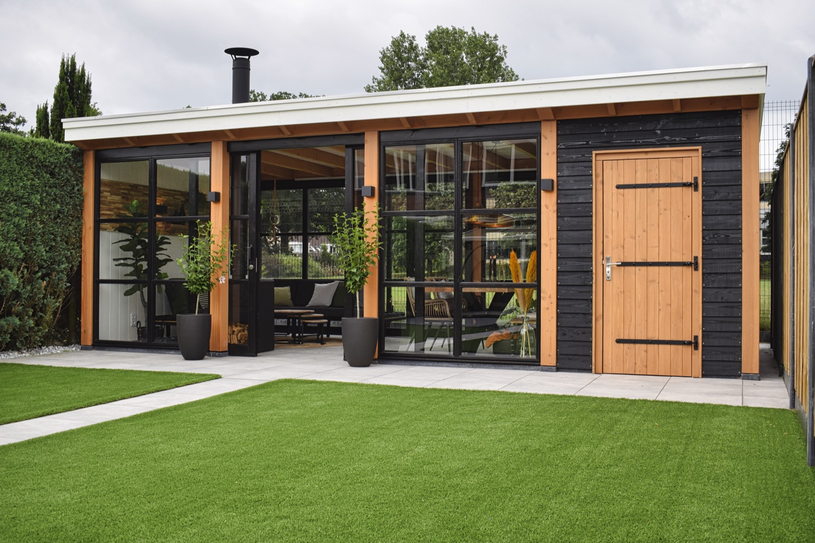 luxe tuinkamer