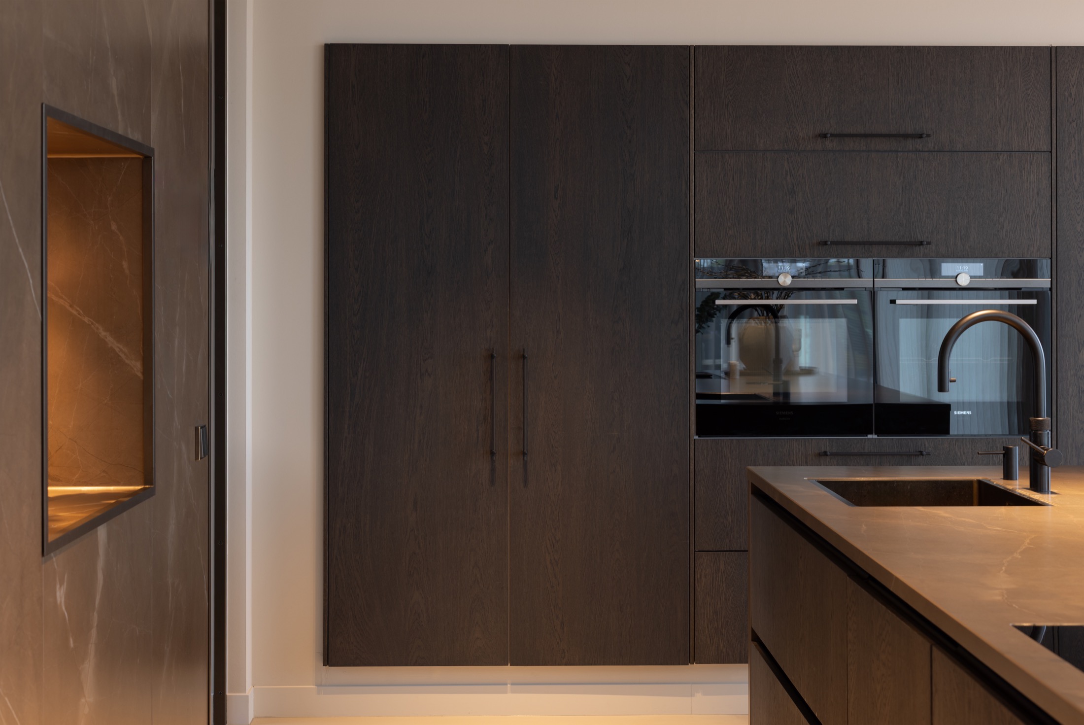 keuken met exclusieve verlichting