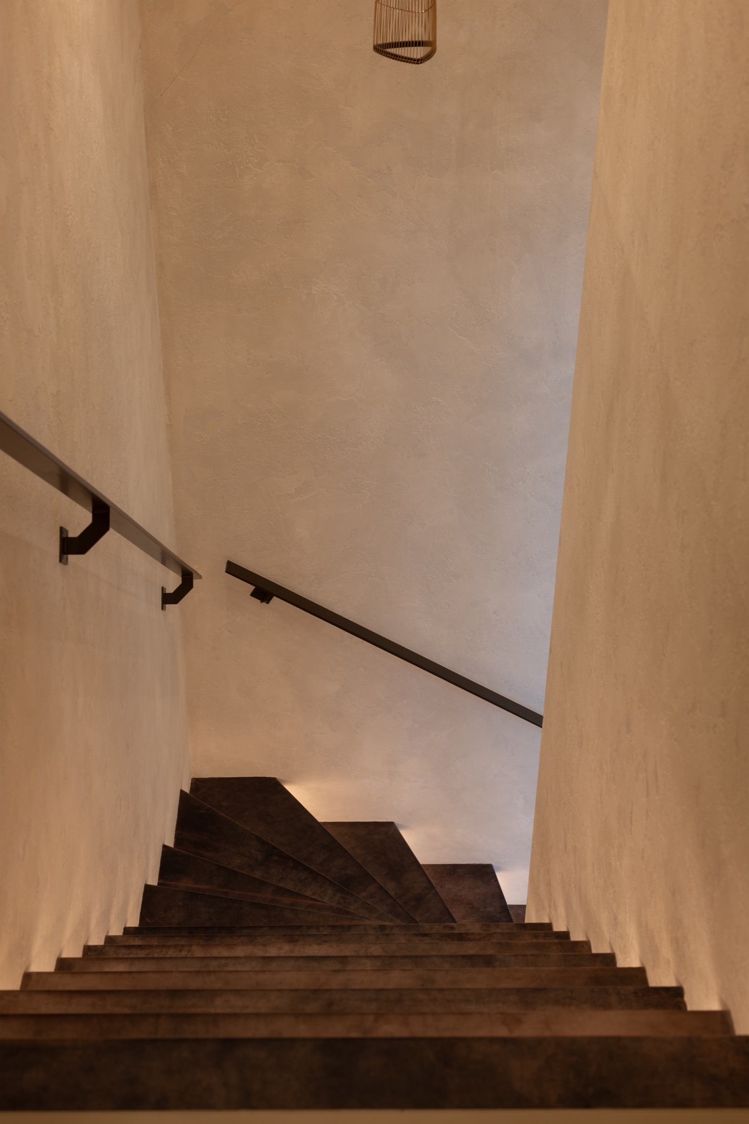 trap met verlichting