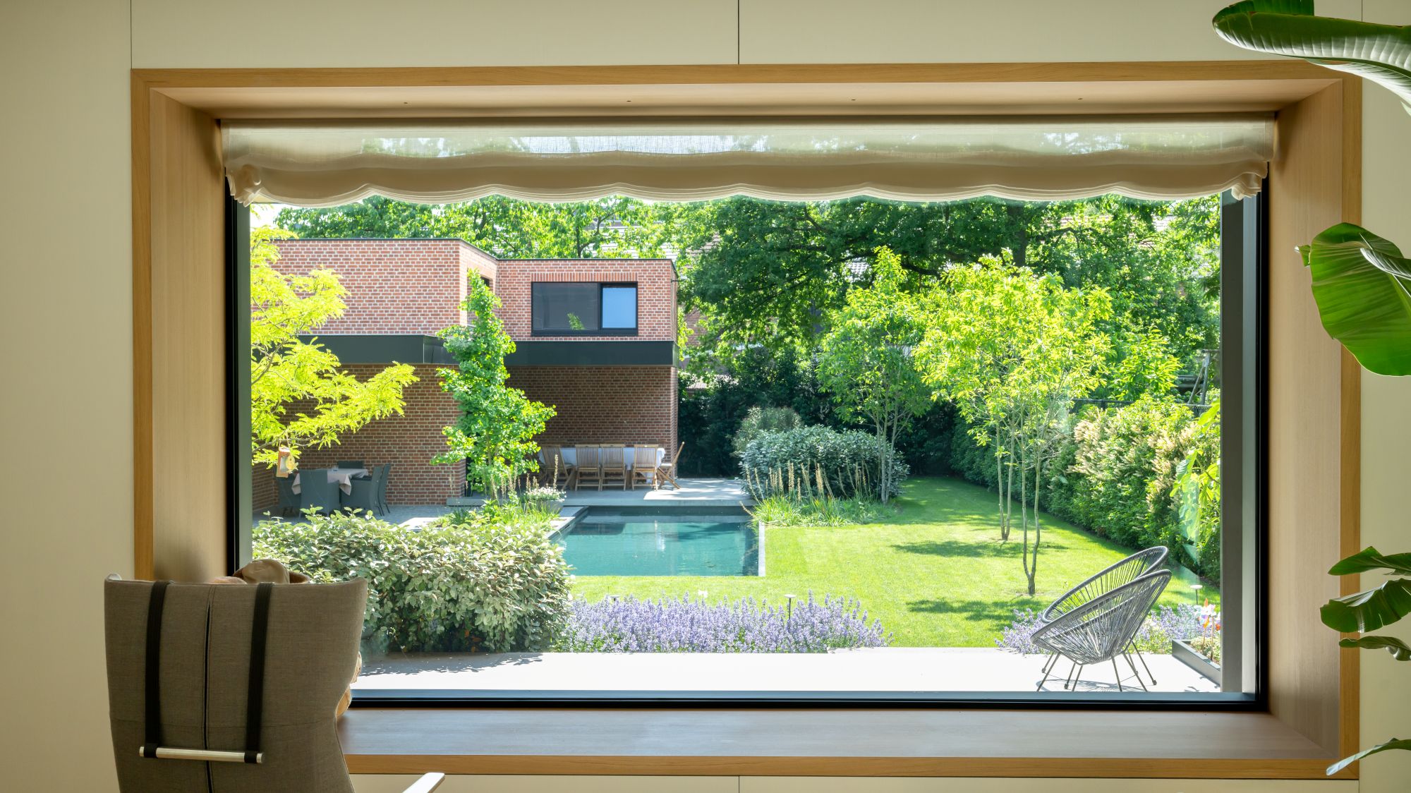 uitkijk luxe tuin