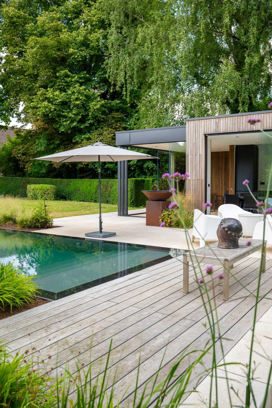 poolhouse met zwembad