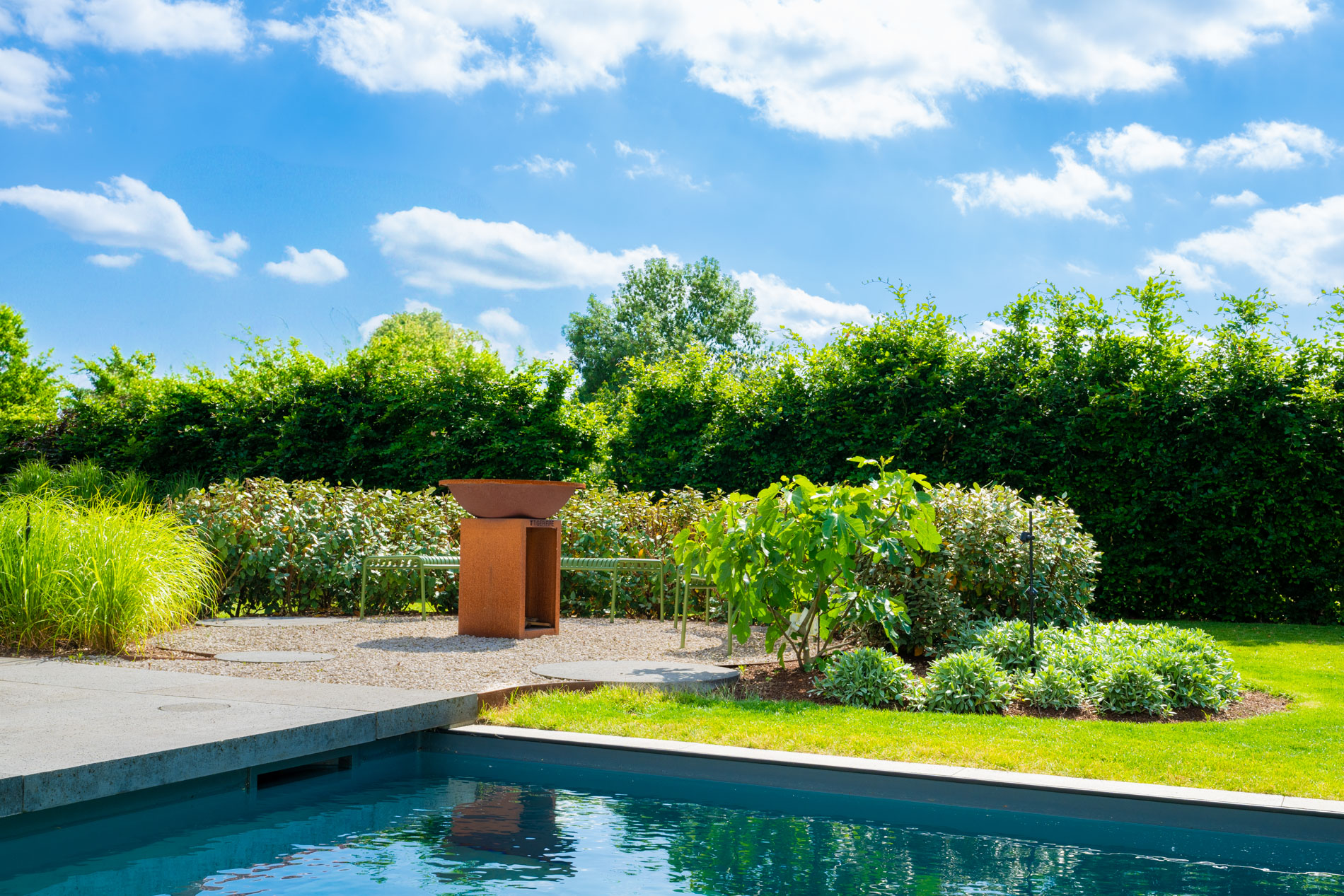 villa tuin