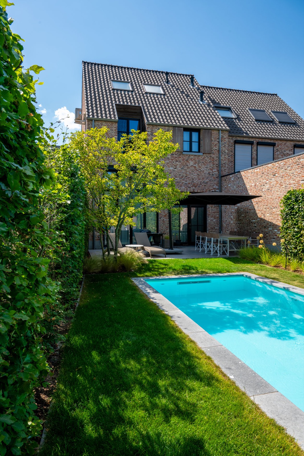 tuin met maatwerk zwembad