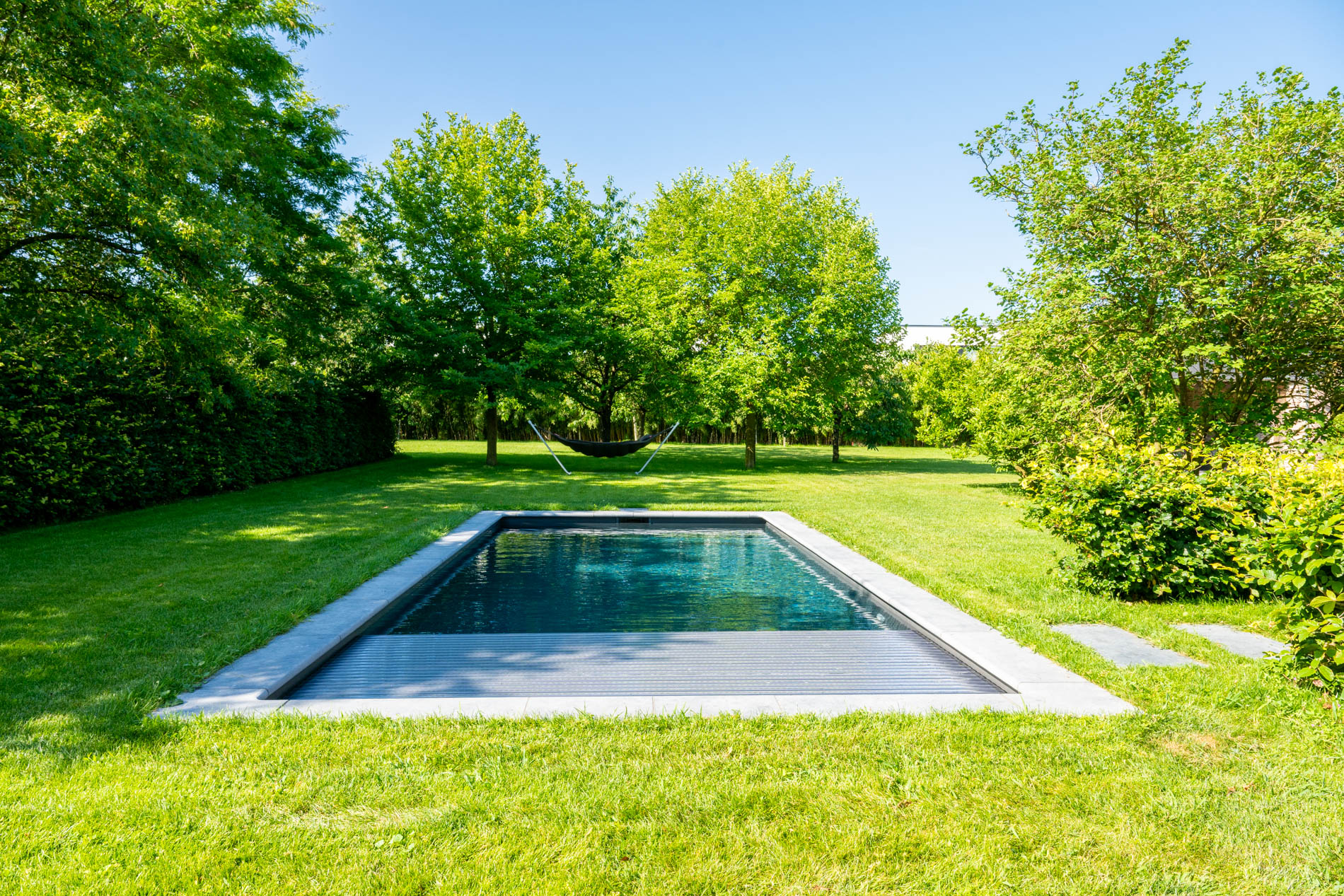 tuin design met zwembad