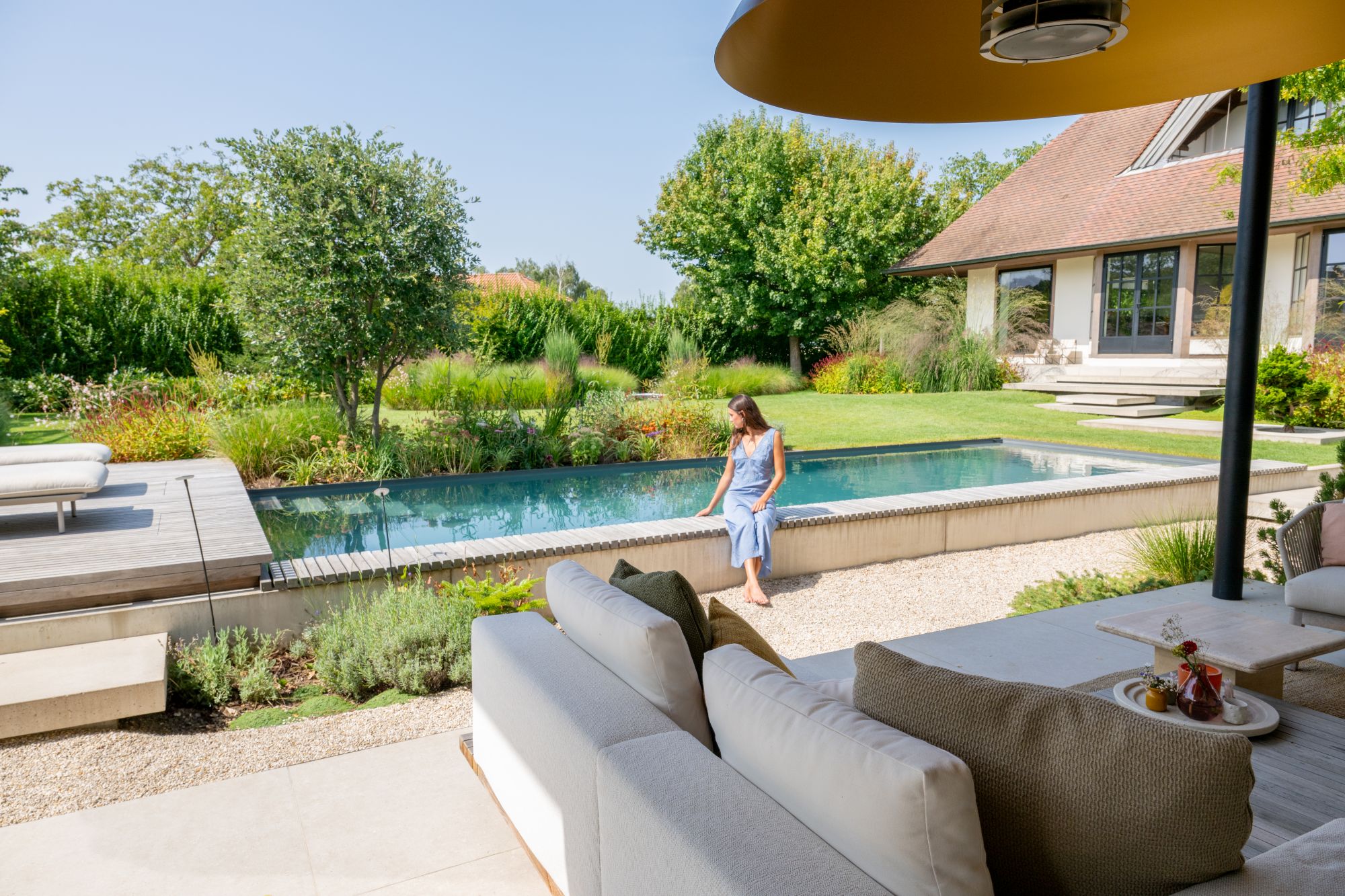 tuin met terras