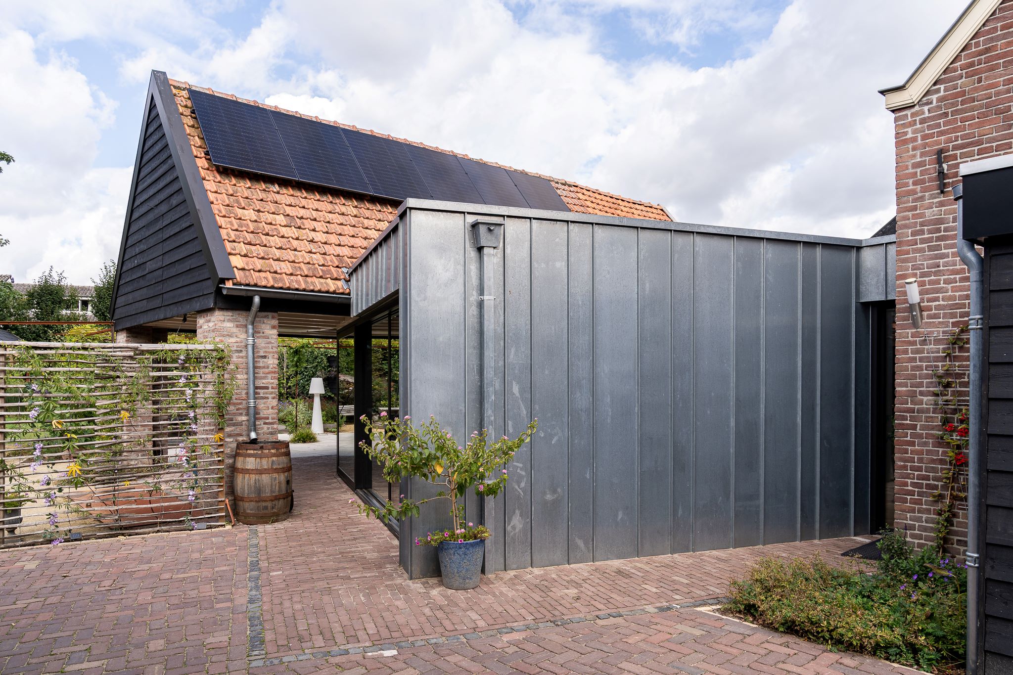 Luxe tuinkamer van zink