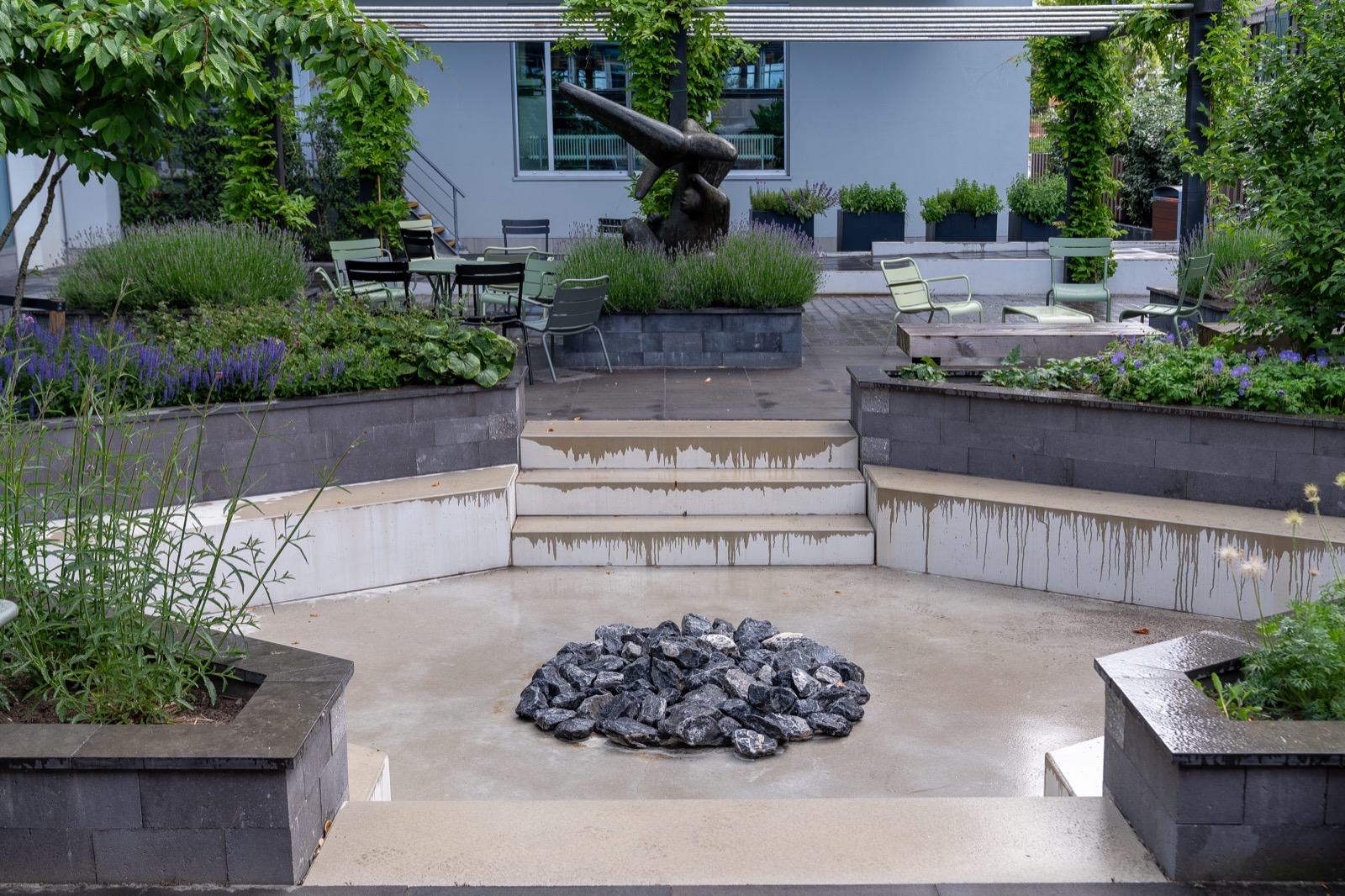 moderne tuin inrichting