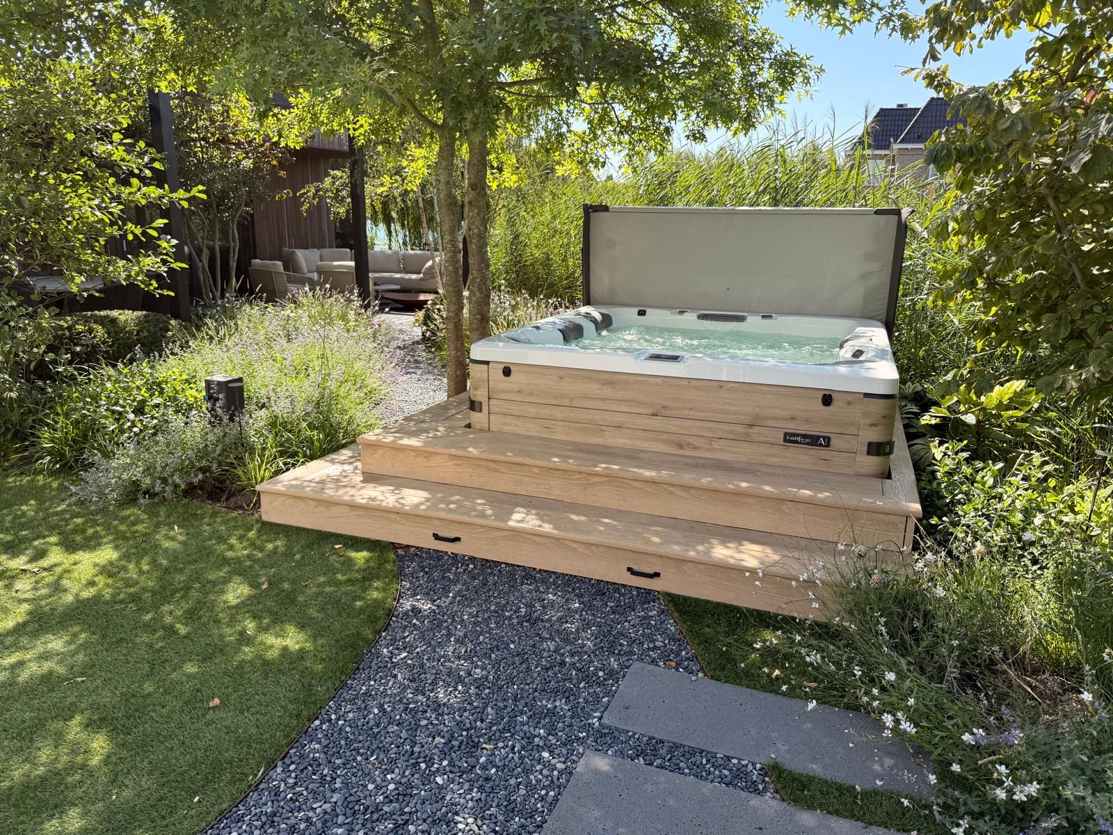 houten jacuzzi