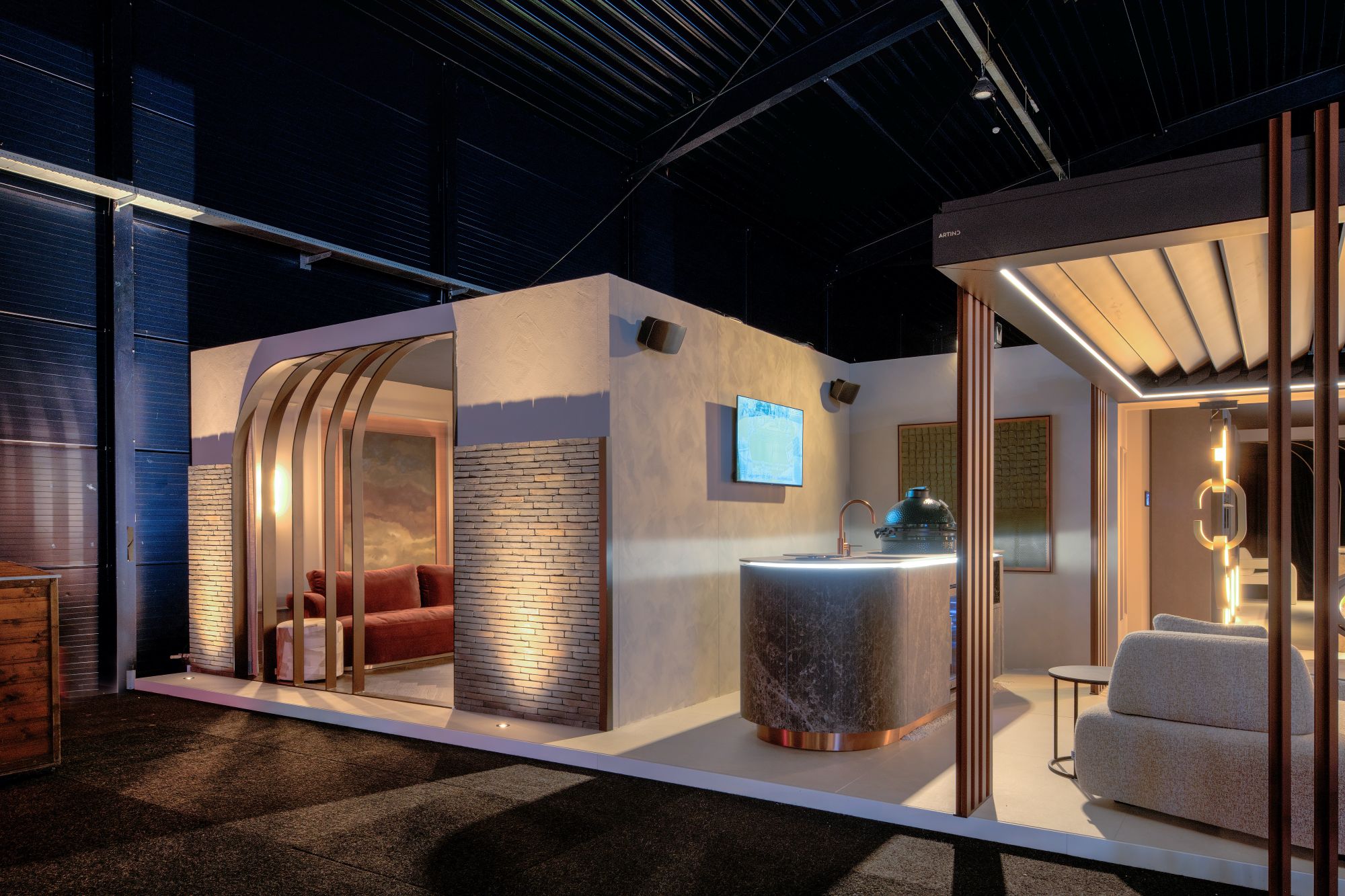 luxe beursstand
